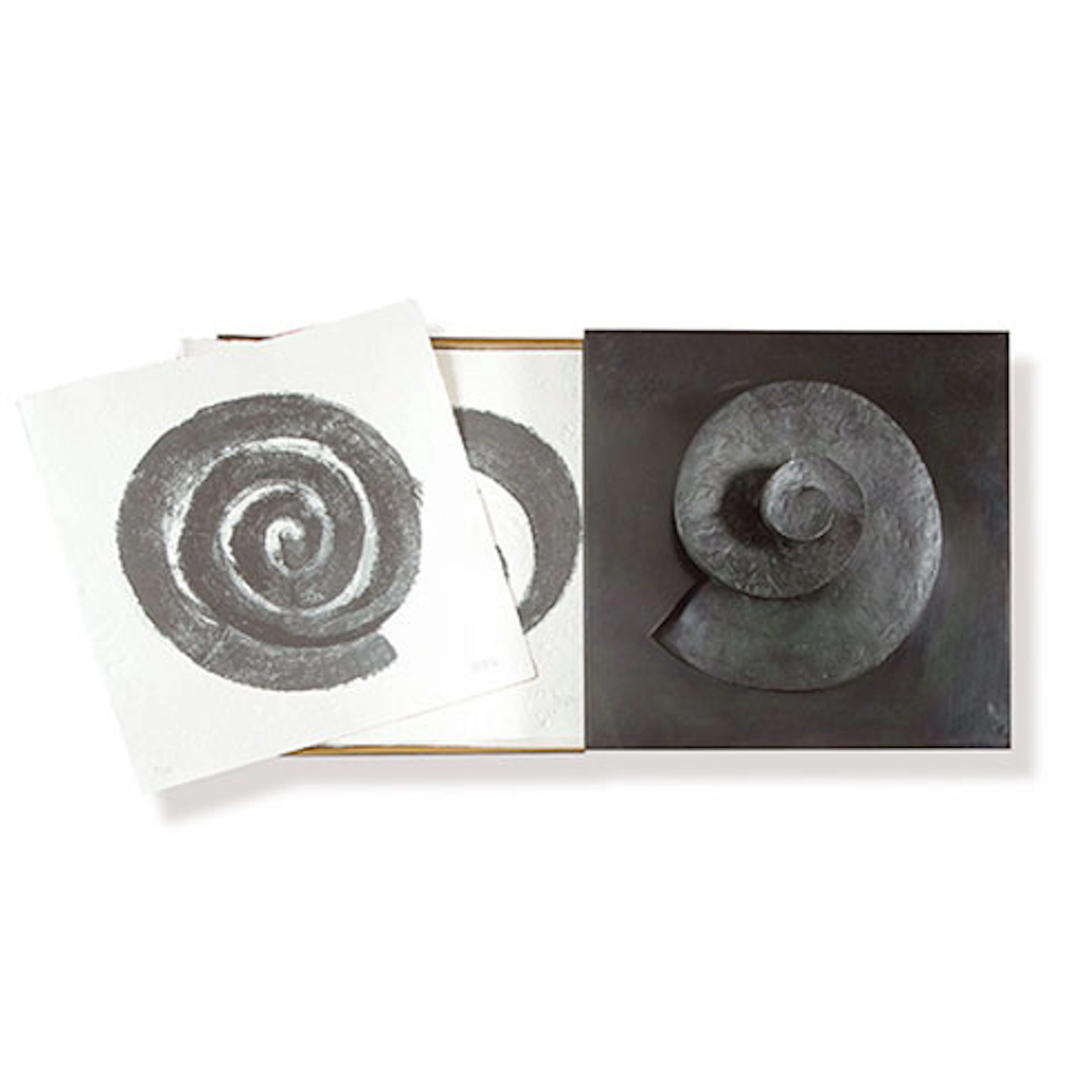 Martín Chirino - Carpeta completa con 12 Grabados al Aguafuerte "Espiral.