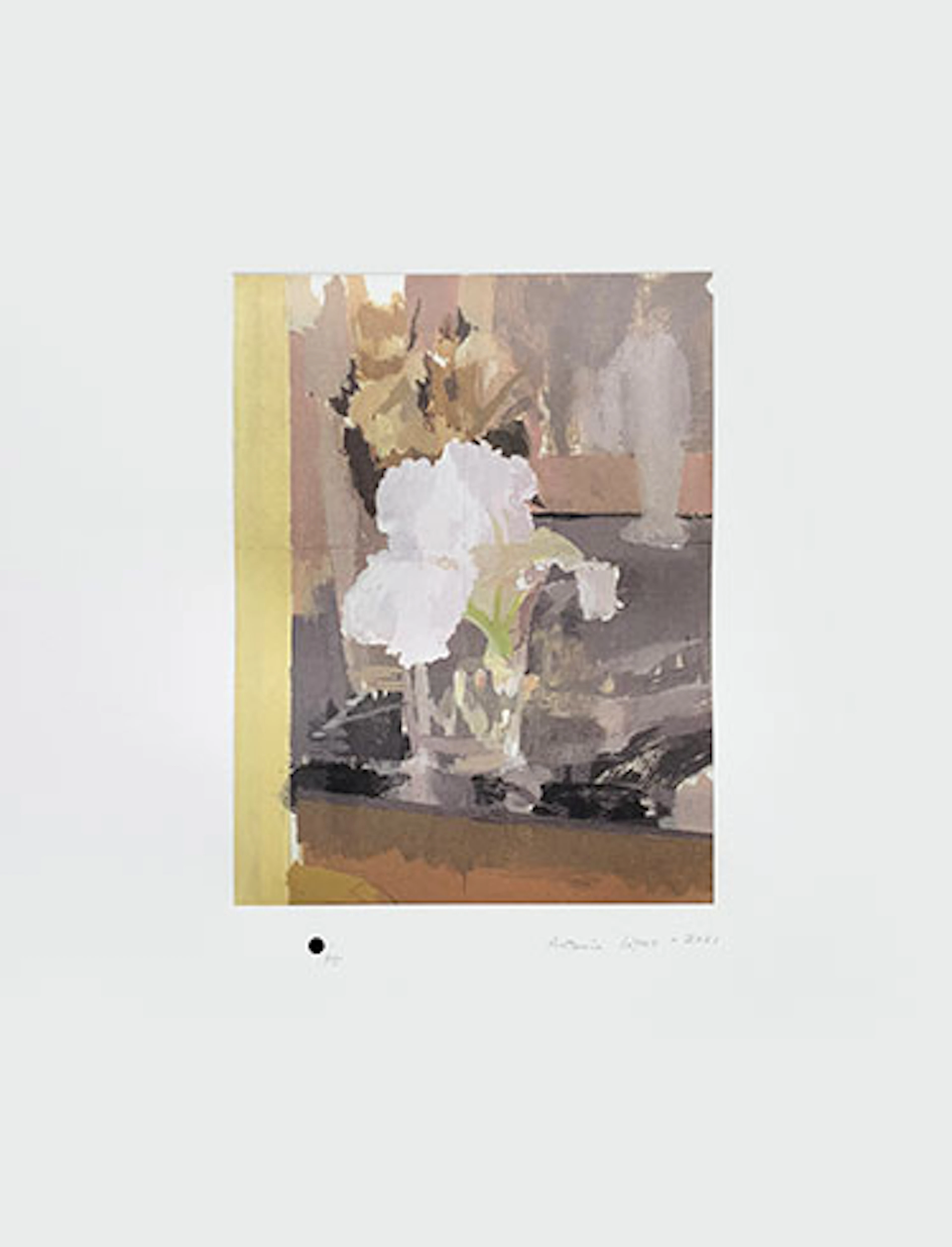 Antonio López - Litografía y Aguafuerte "Lirio Blanco"