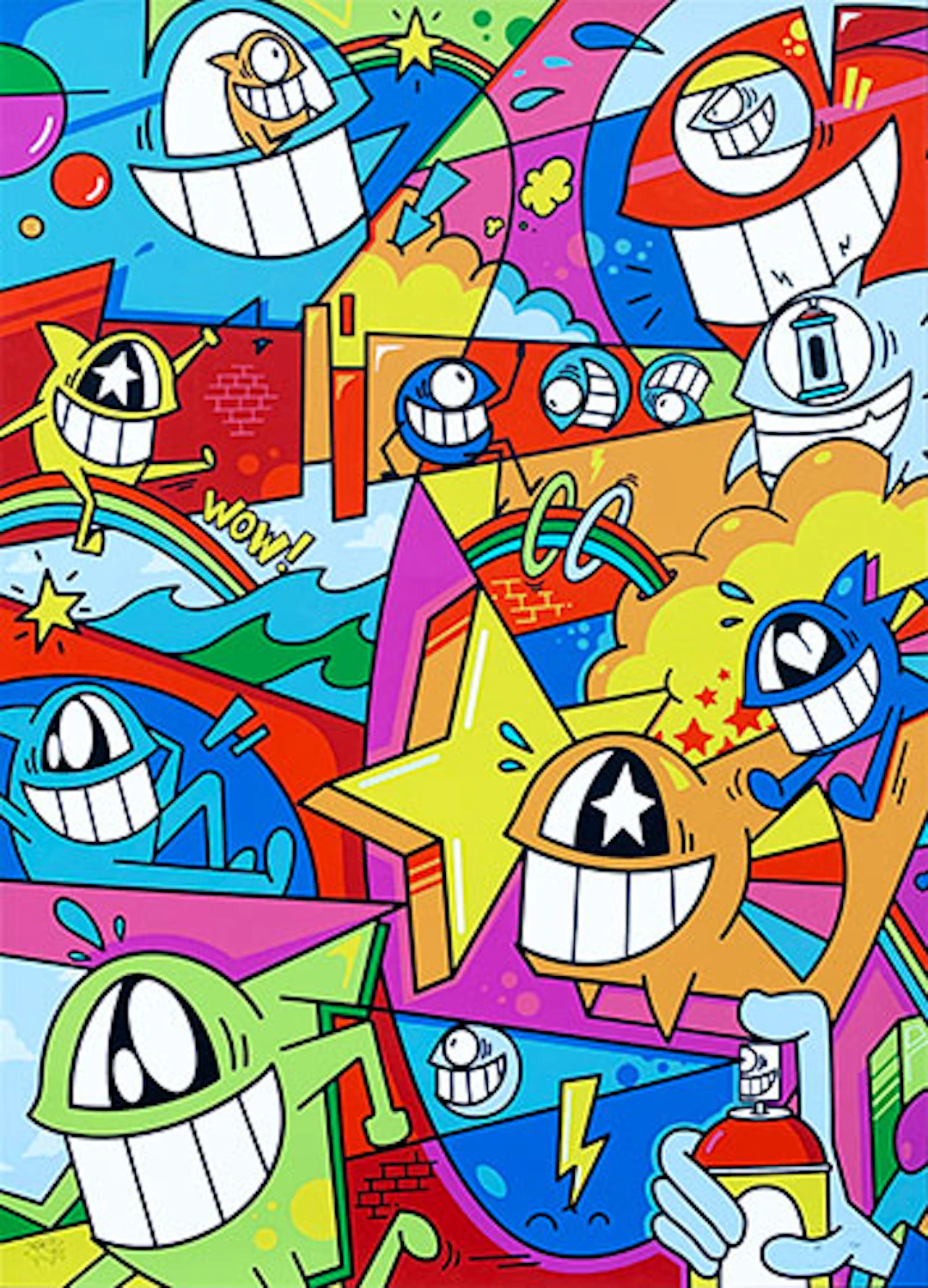 El Pez - Serigrafía de 13 colores "Catch the Stars" (Standard Edition I)