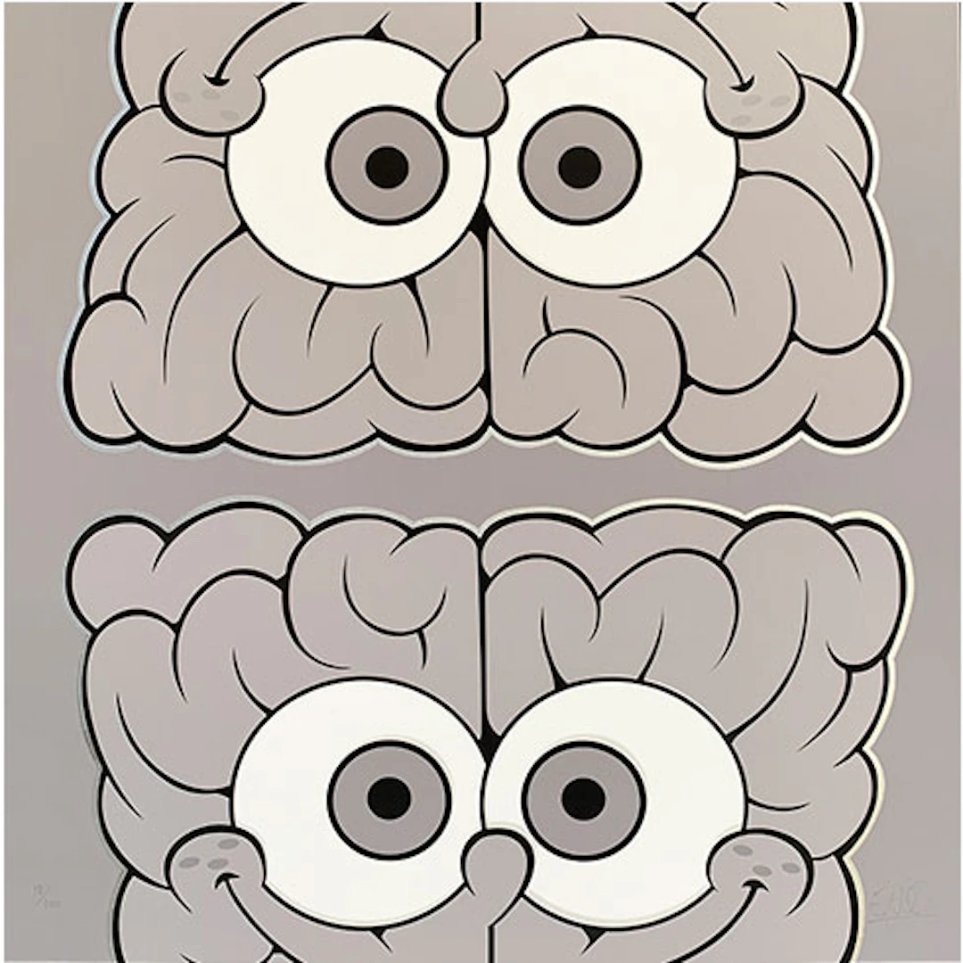 Emilio García - Glicée "Sponge Brain Upside Down" (Mono Ed.)