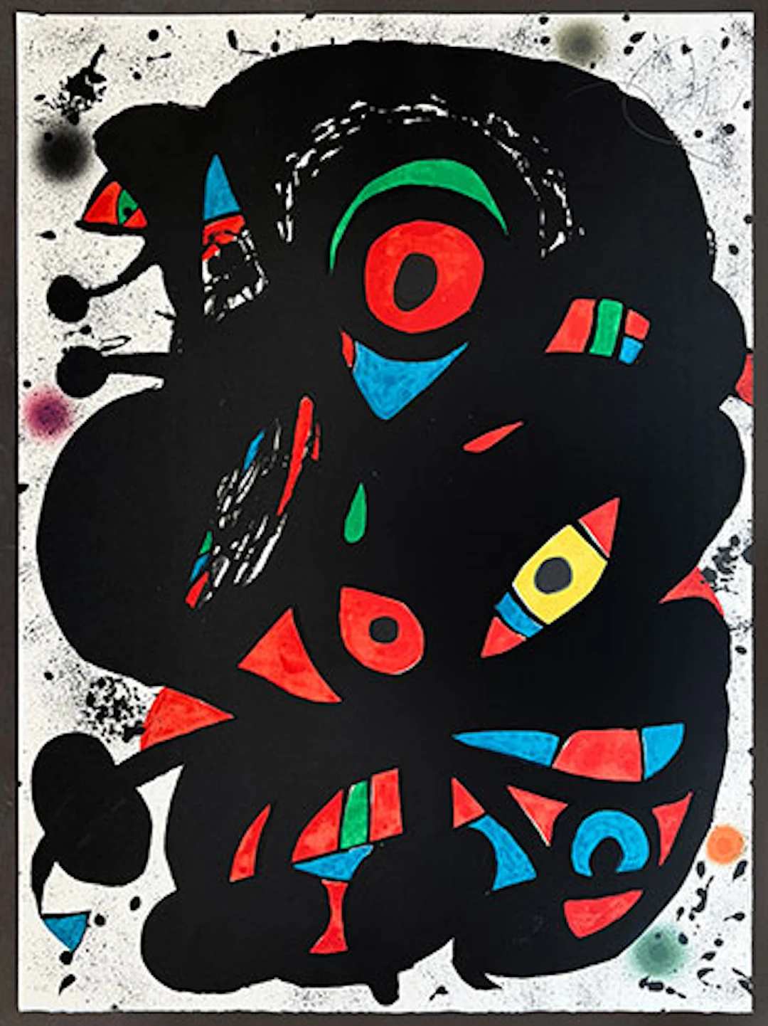 Joan Miró - Litografía "Strindberg Mappen"