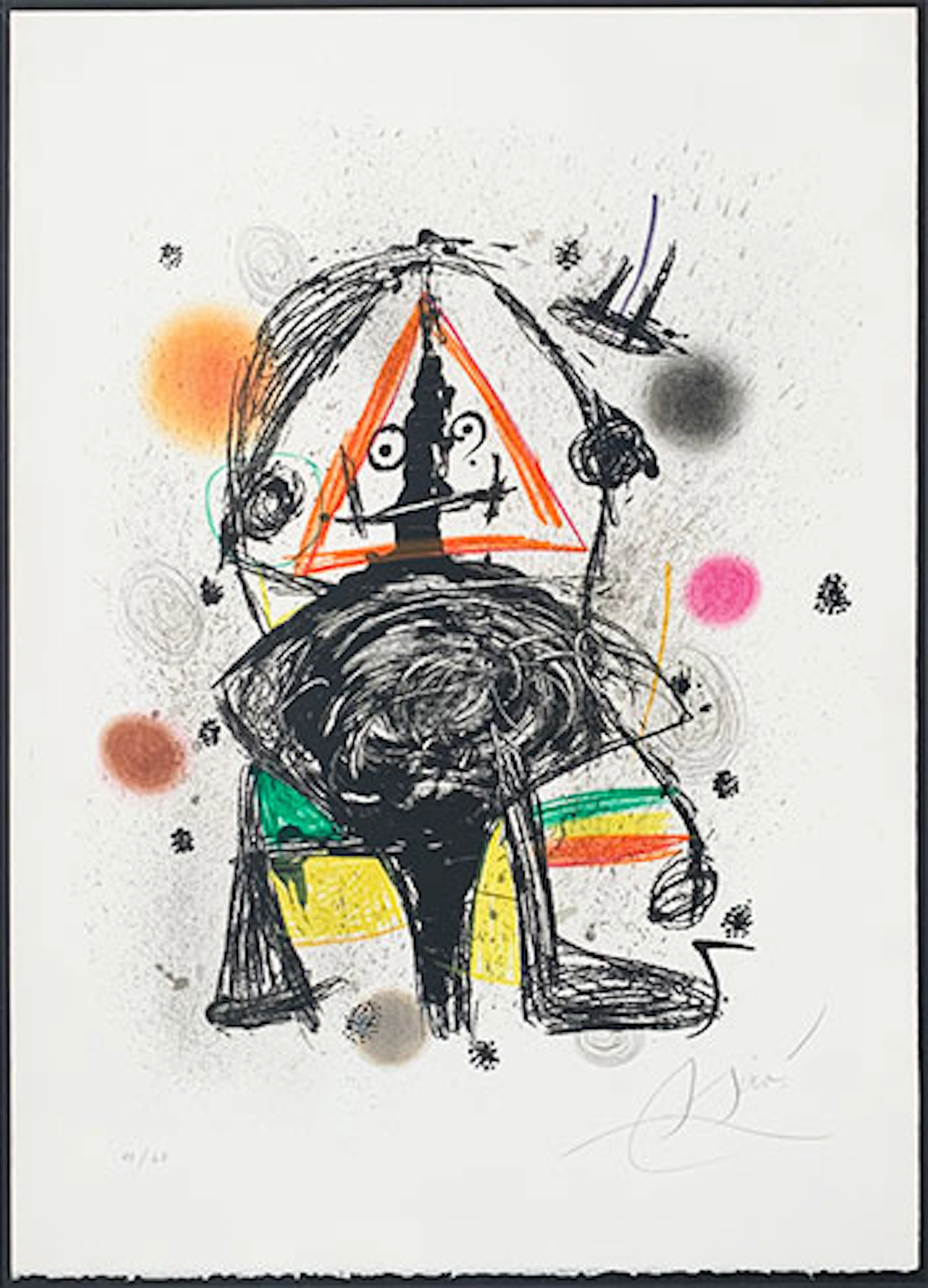 Joan Miró - Litografía "Le Volage" (M.1269)