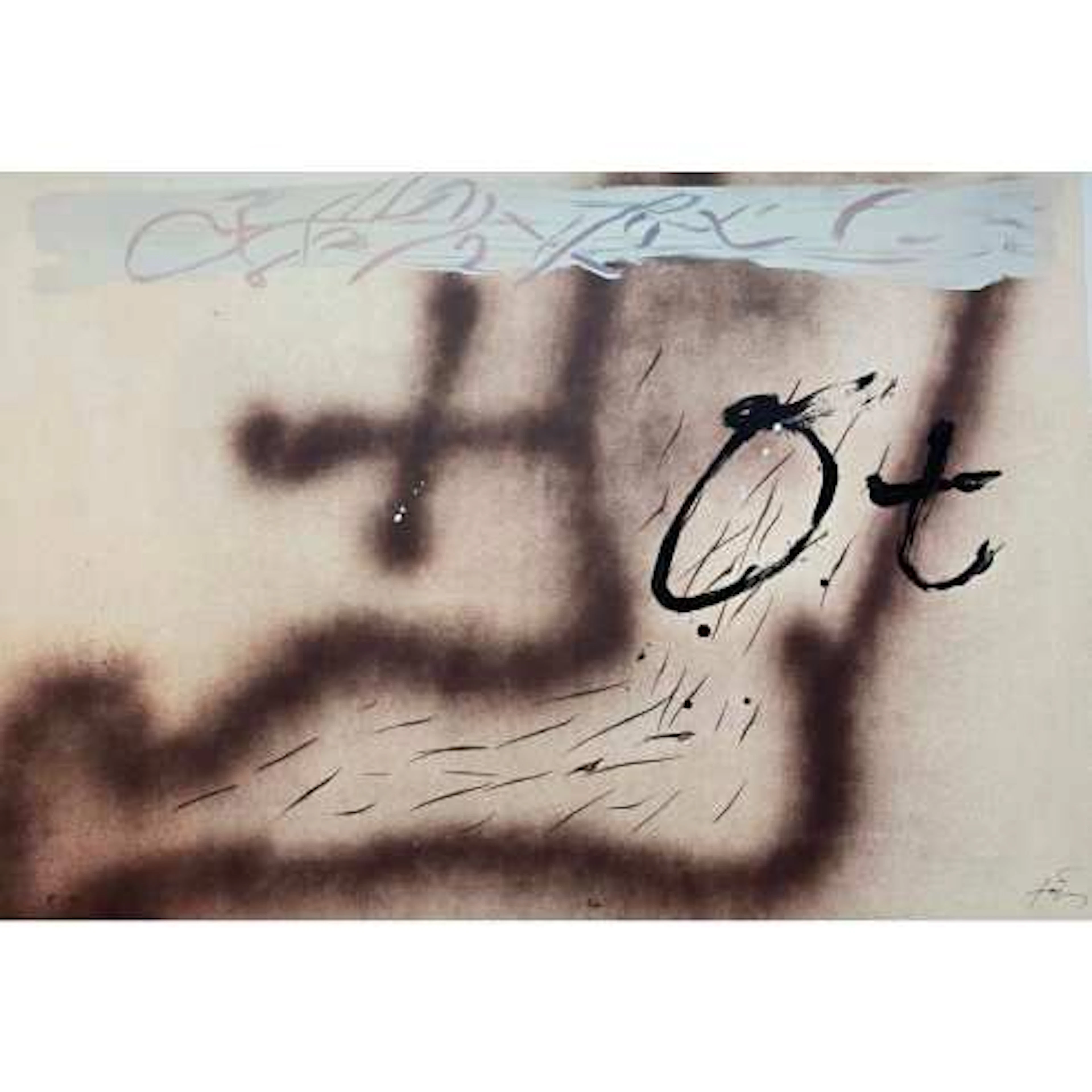 Antoni Tàpies - Litografía "Suite 63 x 90" #2
