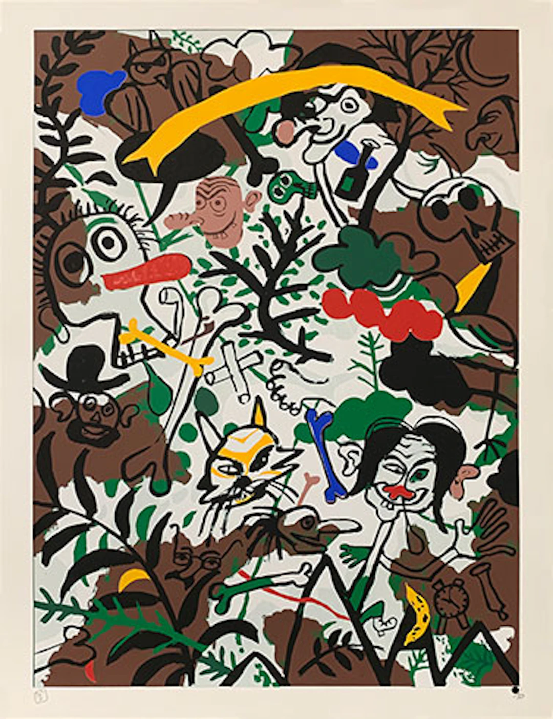 Matías Sánchez - Serigrafía "Sin Título"