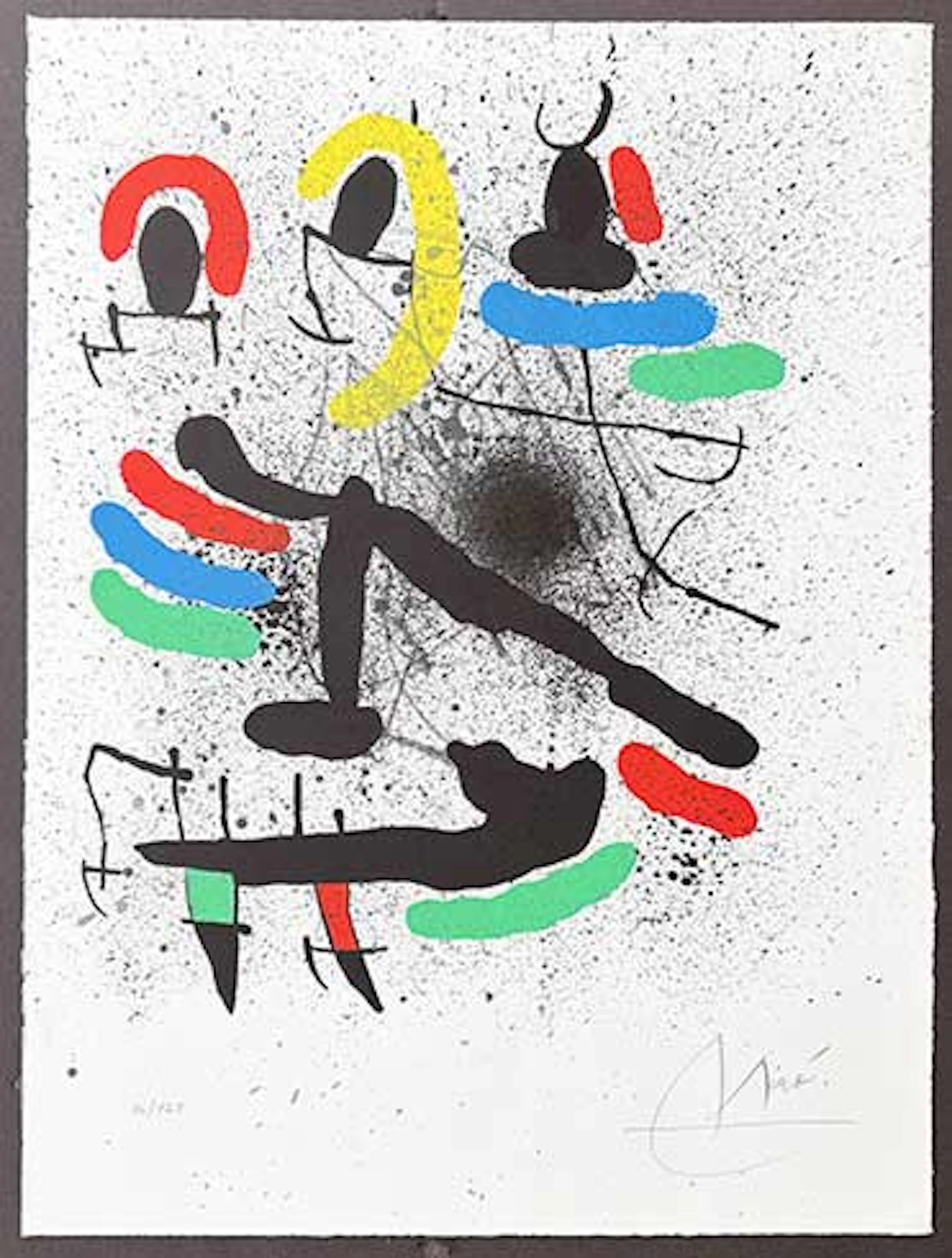 Joan Miró - Litografía "Liberté des Libertés" (D.747)