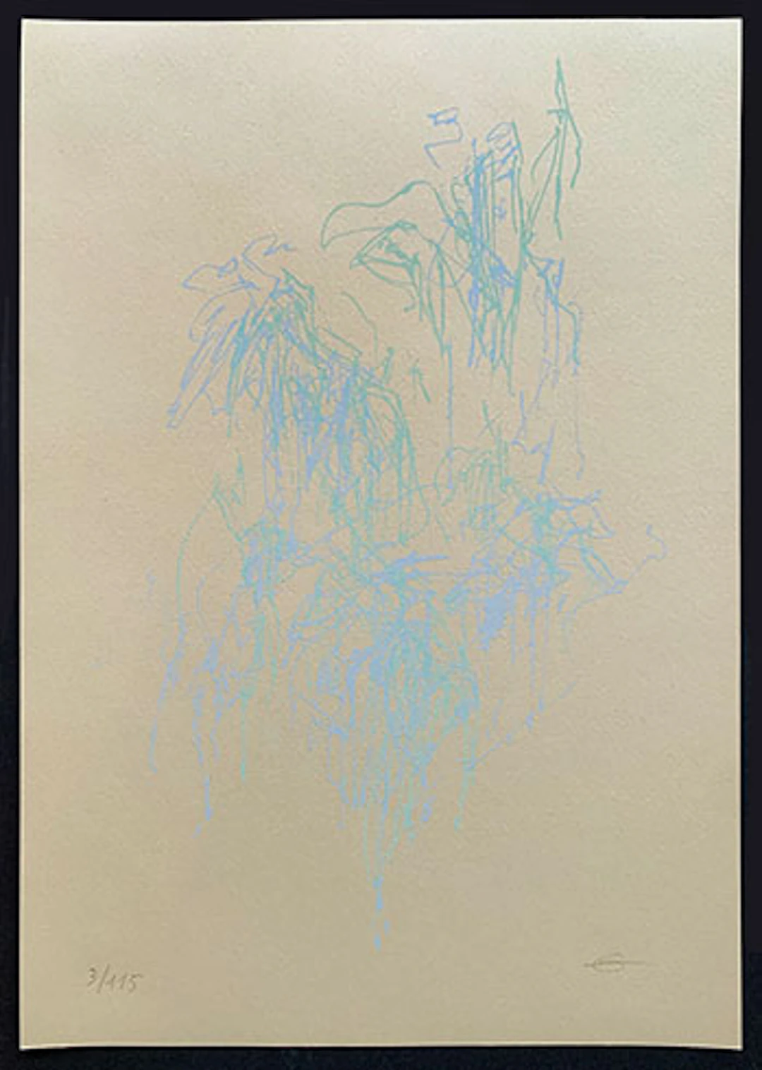 Fernando Zóbel - Serigrafía "Campo de Estrellas #4"