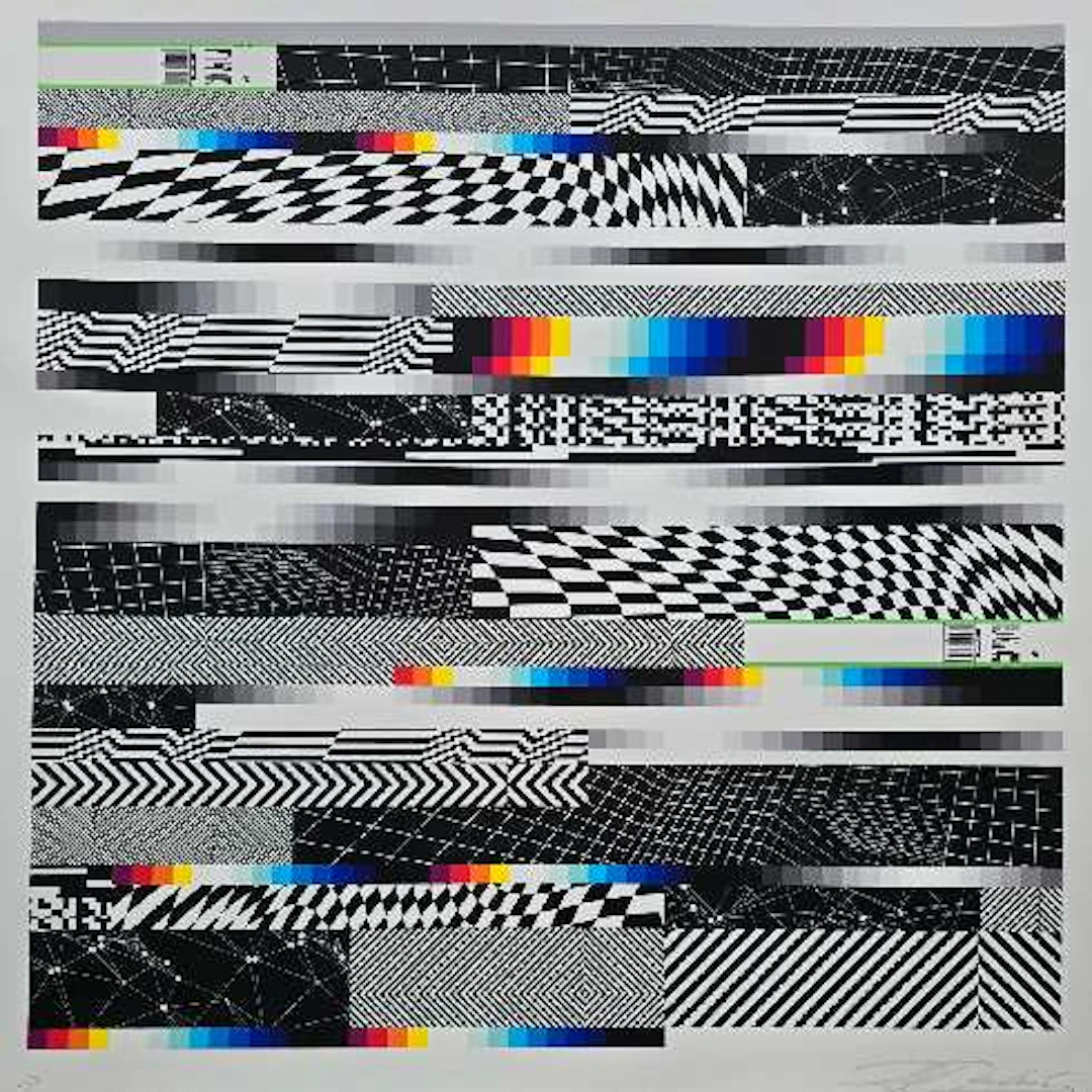 Felipe Pantone - Giclée "Chromadynamica 61"