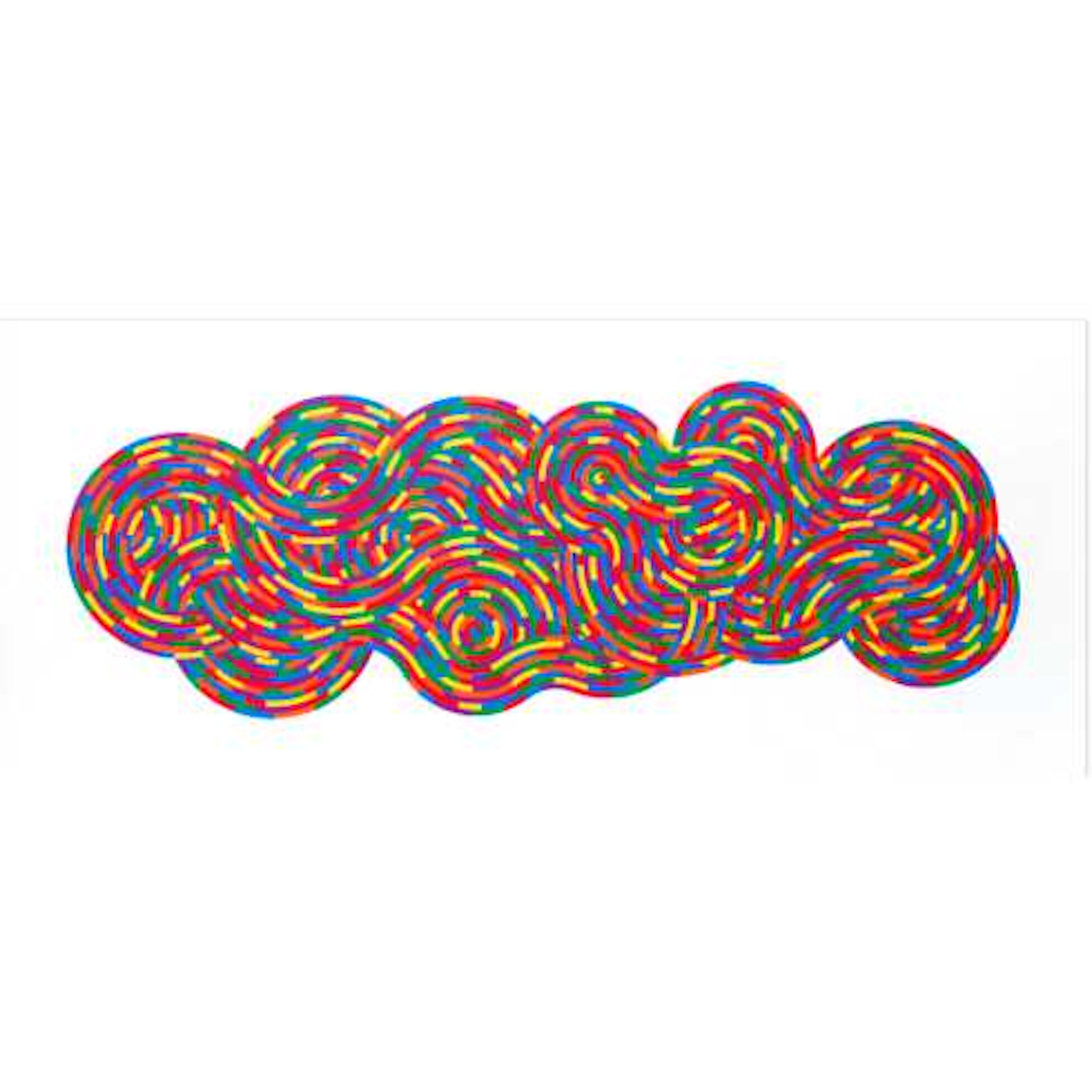 Sol LeWitt - Linograbado "Whirls and Twirls"