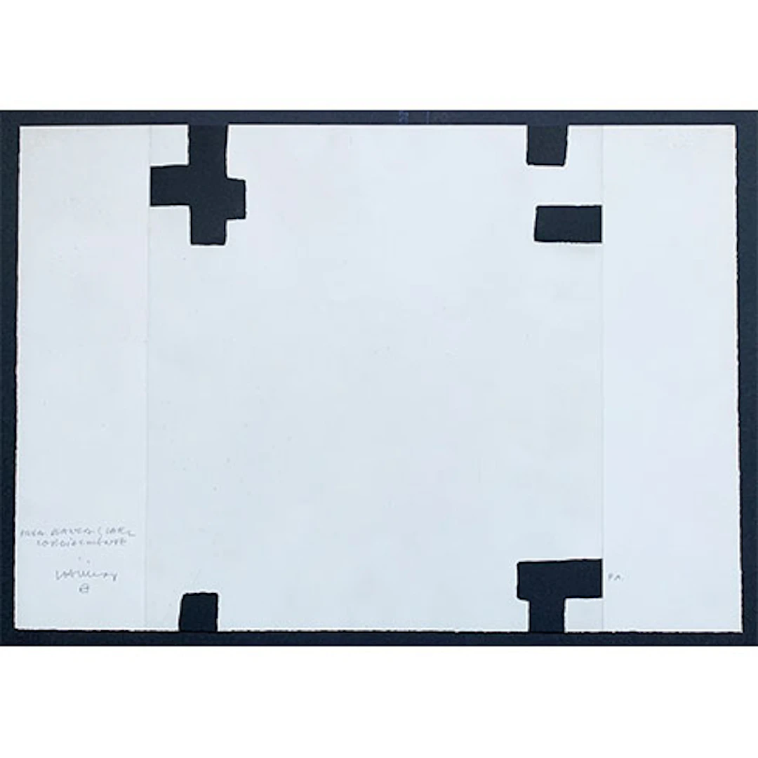 Eduardo Chillida - Grabado al Aguafuerte (Resinas) "Homenaje a Fray