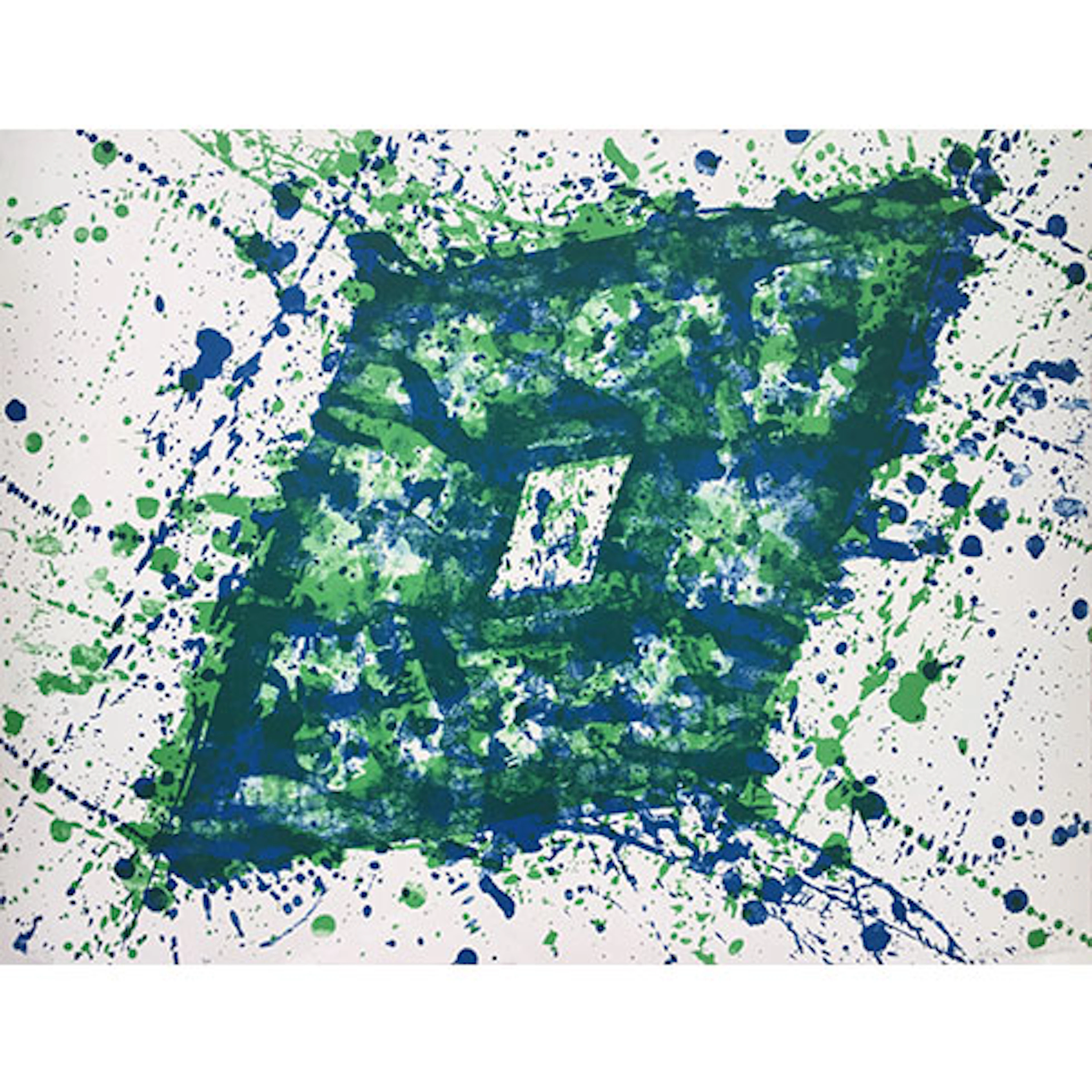 Sam Francis - Litografía en Colores "Sin Título" (SF-353)