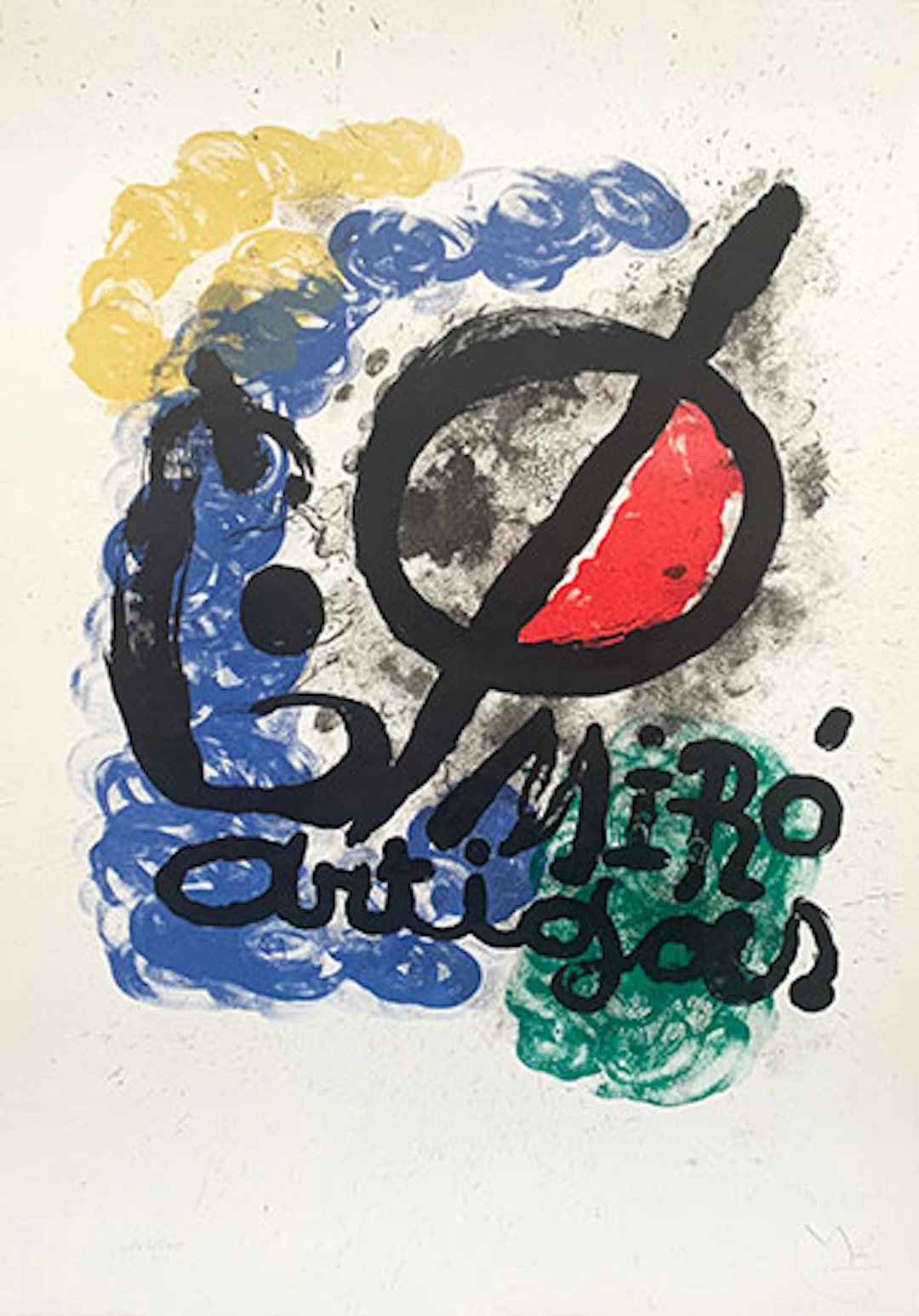 Joan Miró - Litografía "Miró-Artigas, Cerámiques Monumentales"