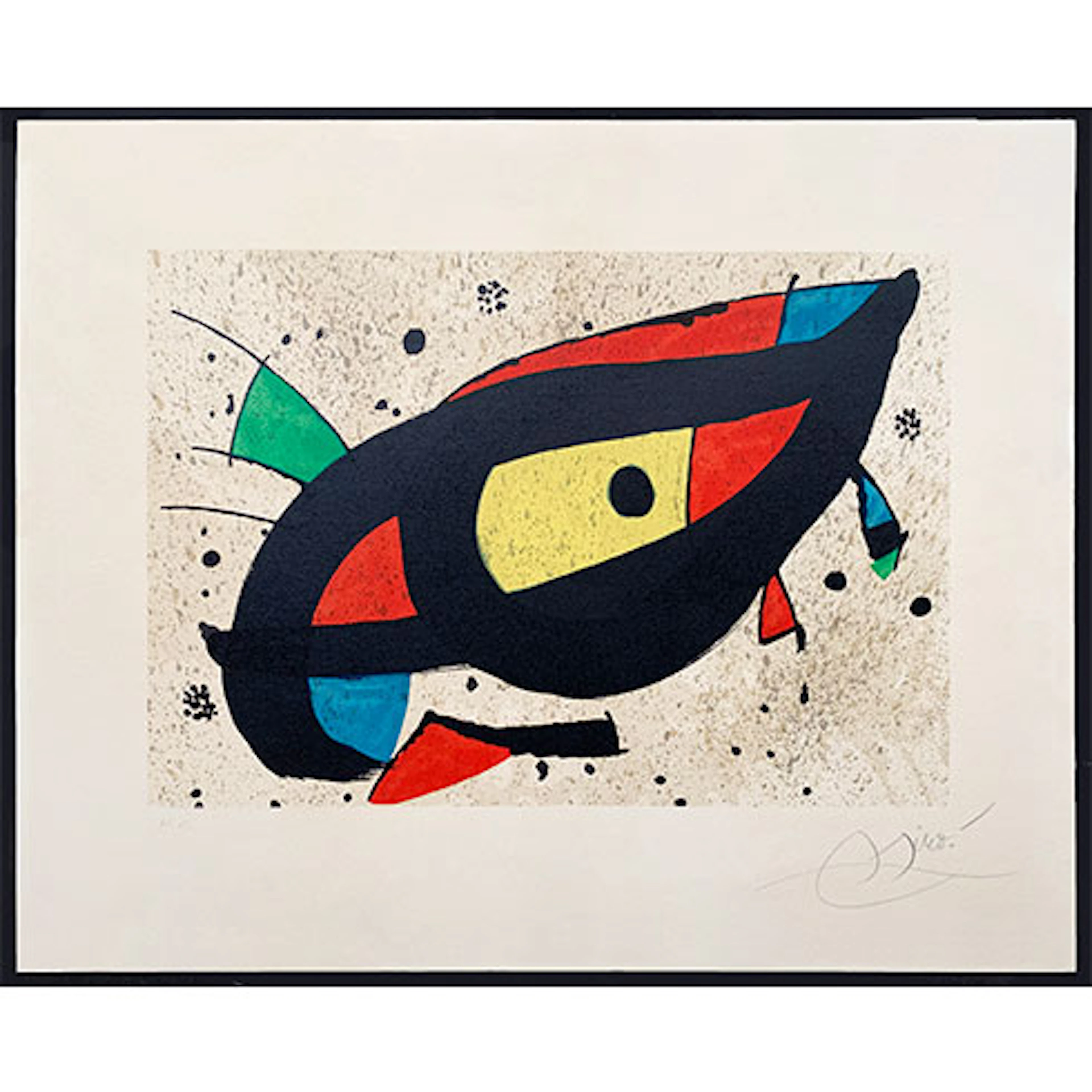 Joan Miró - Litografía "Joan Miró Pintura" (M.1163)