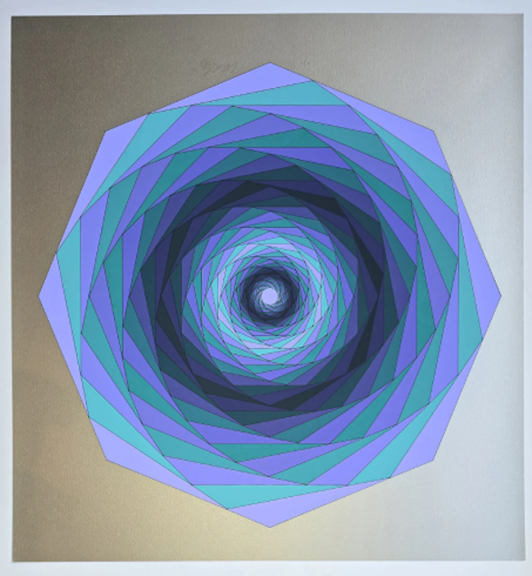 Victor Vasarely - Serigrafía "Sirius"