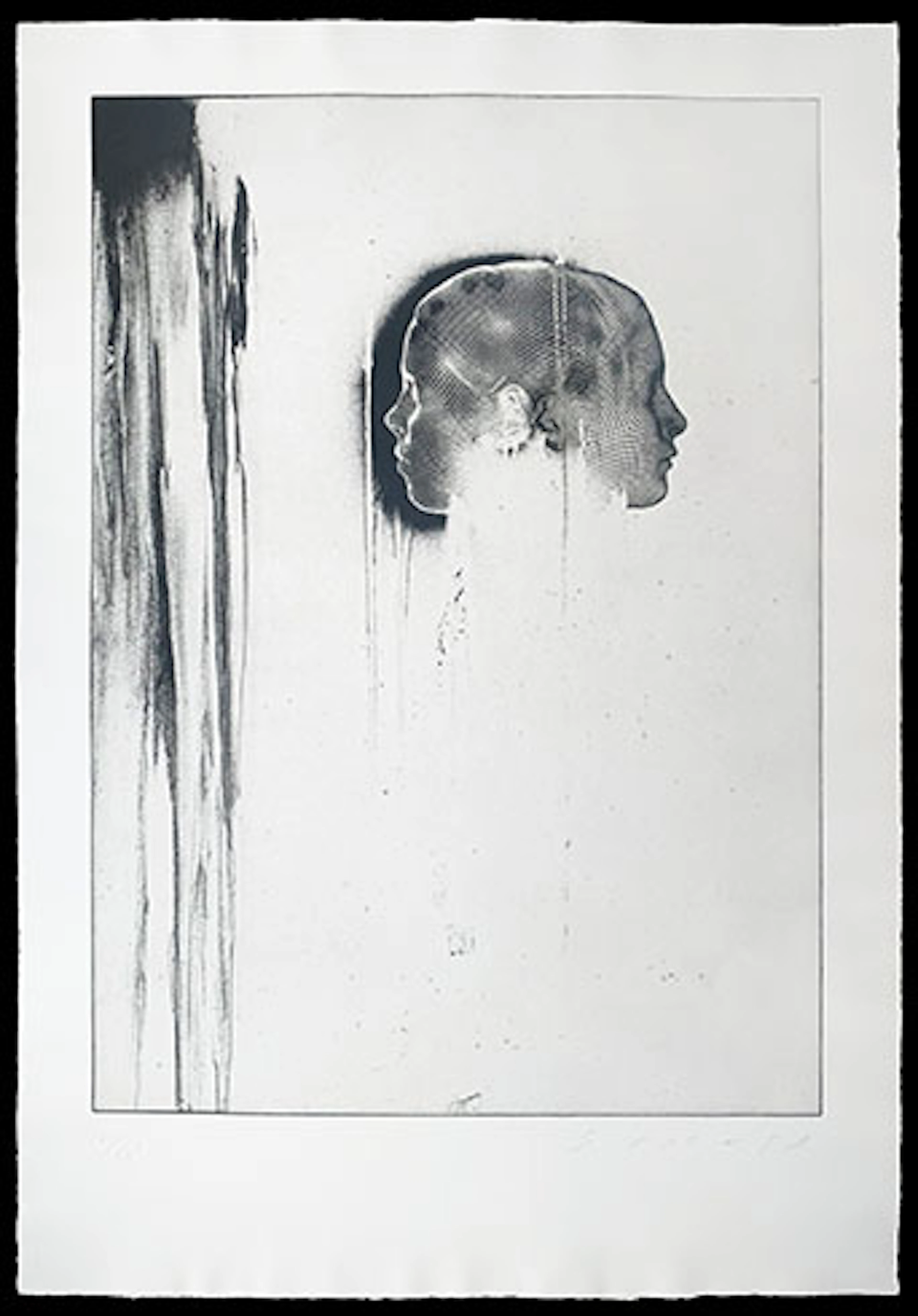 Jaume Plensa - Grabado al Aguafuerte "Janus II"