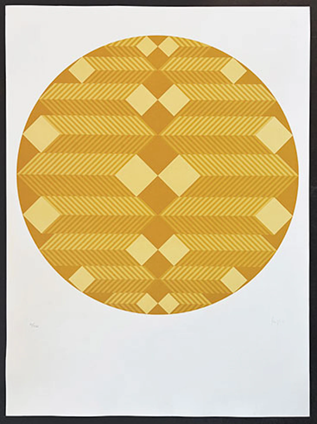 Eusebio Sempere - Litografía "Composiciones I"