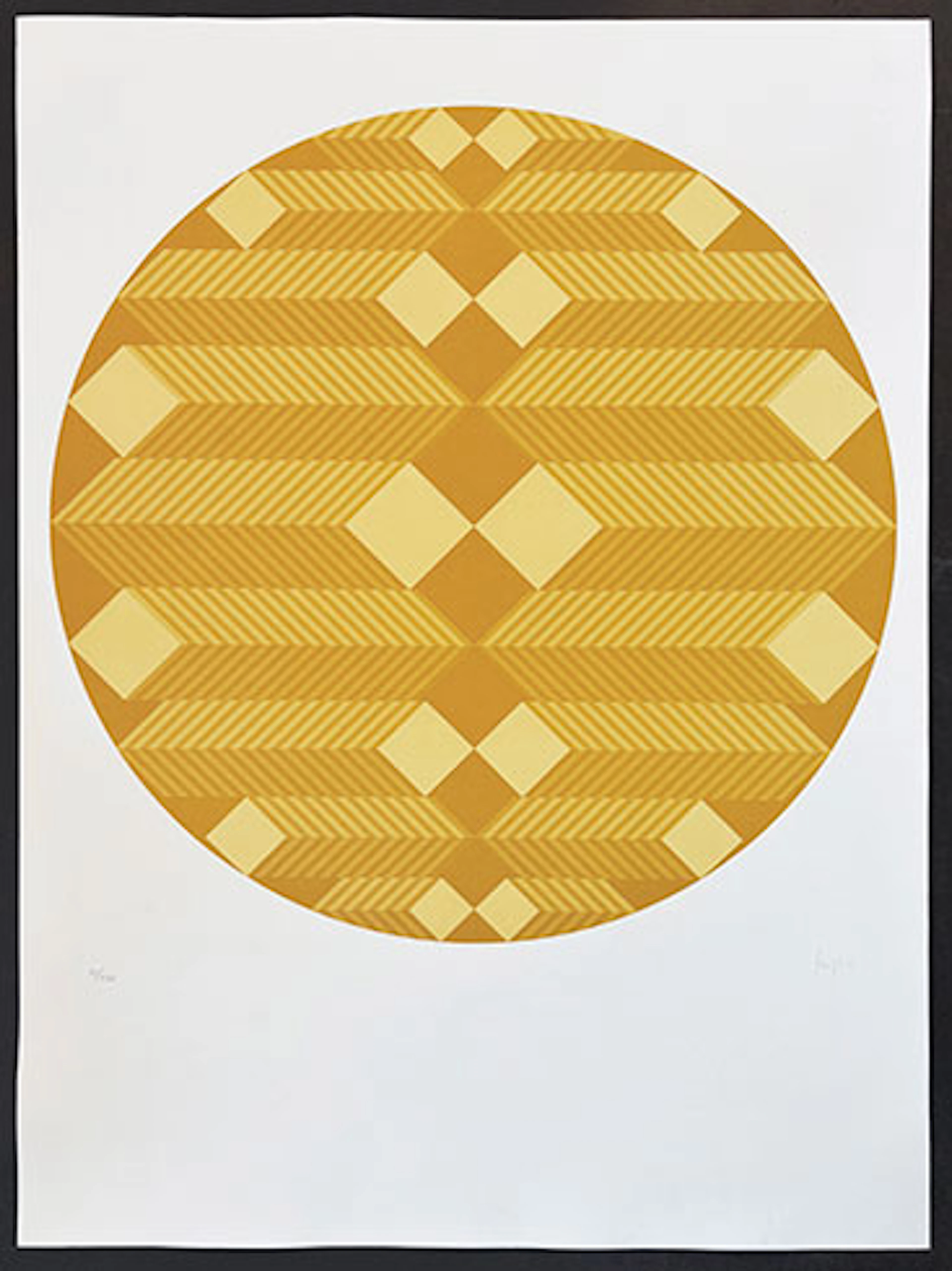 Eusebio Sempere - Litografía "Composiciones I"