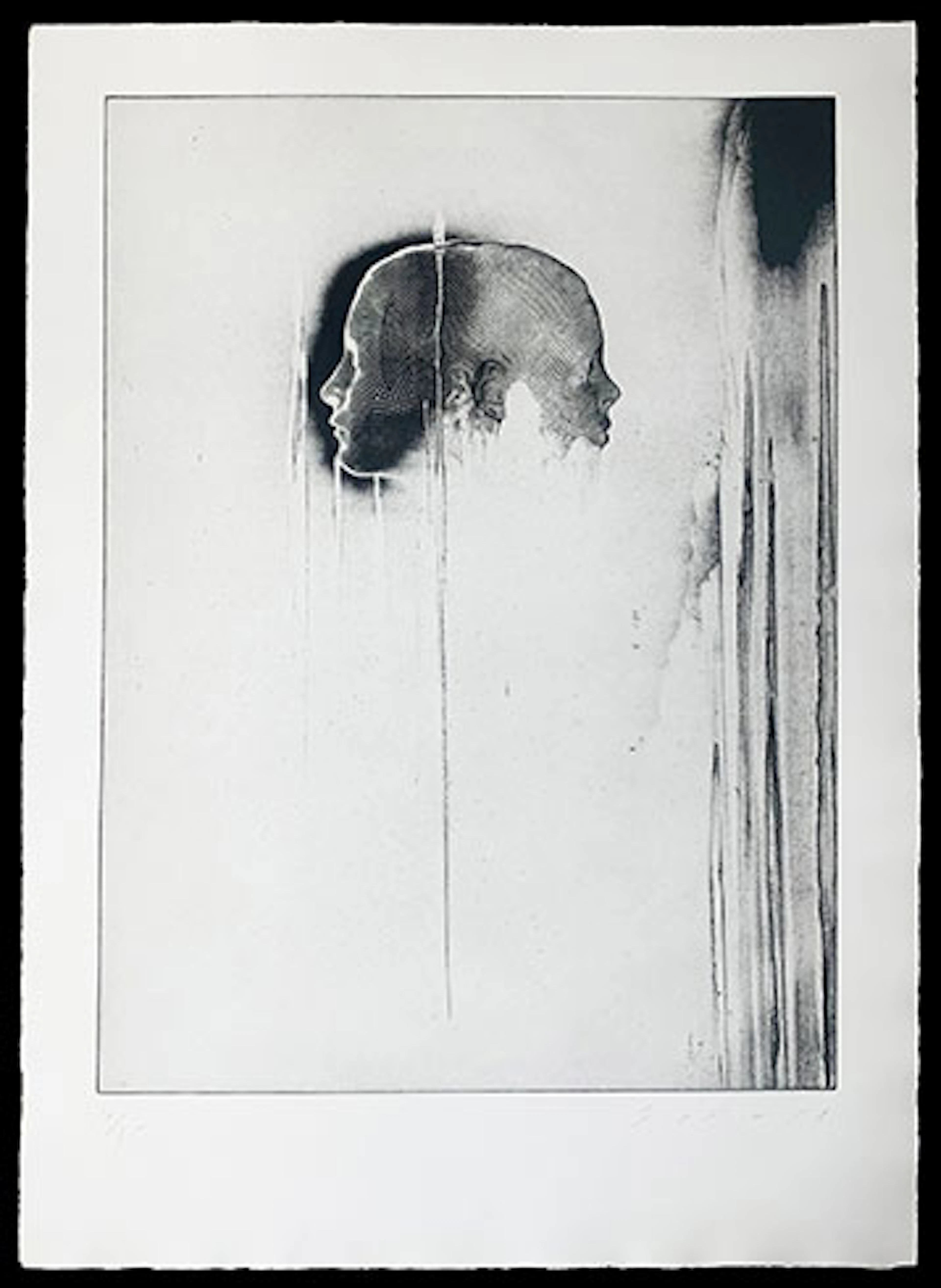 Jaume Plensa - Grabado al Aguafuerte "Janus I" (Ed.15)
