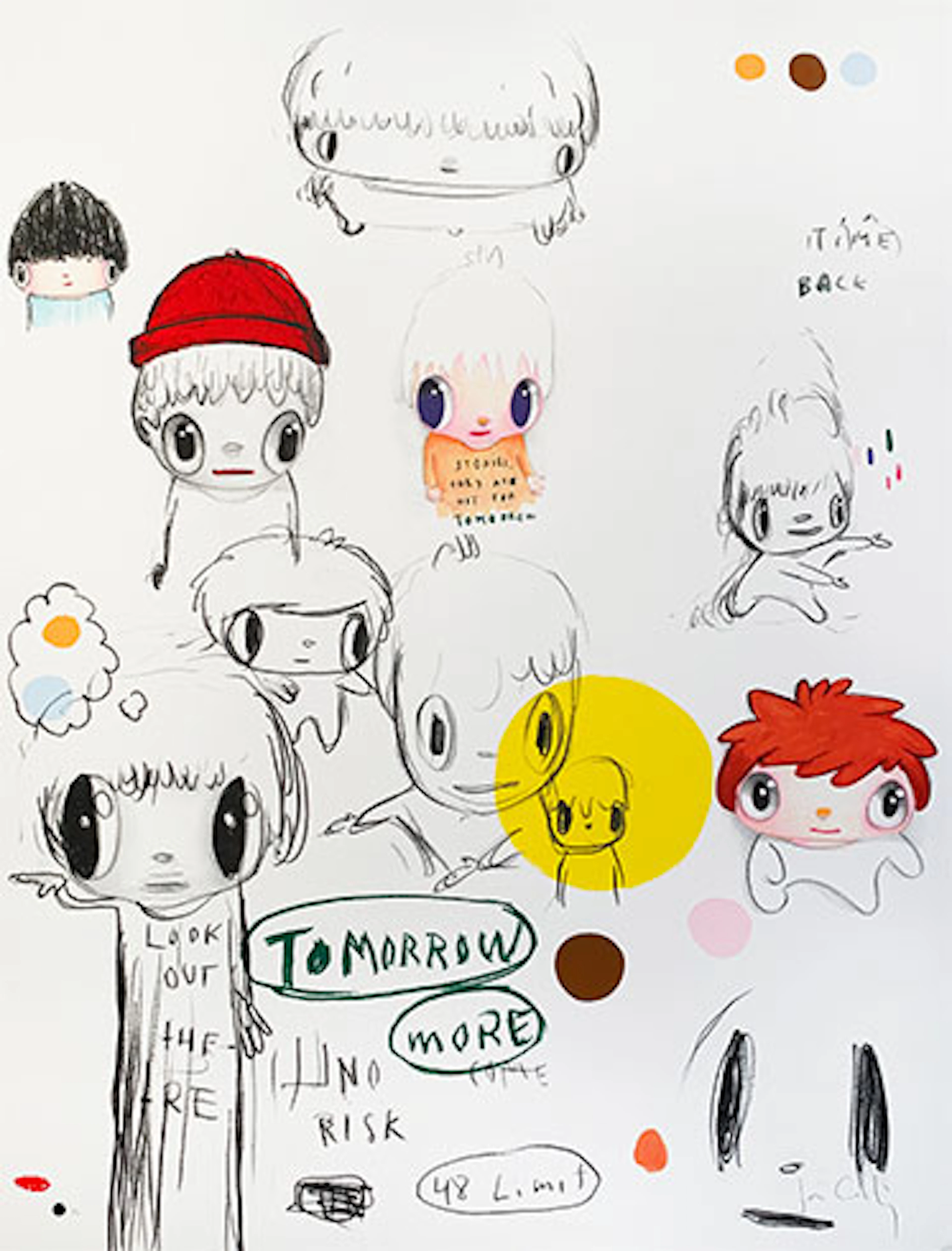Javier Calleja - Serigrafía "Tomorrow more"
