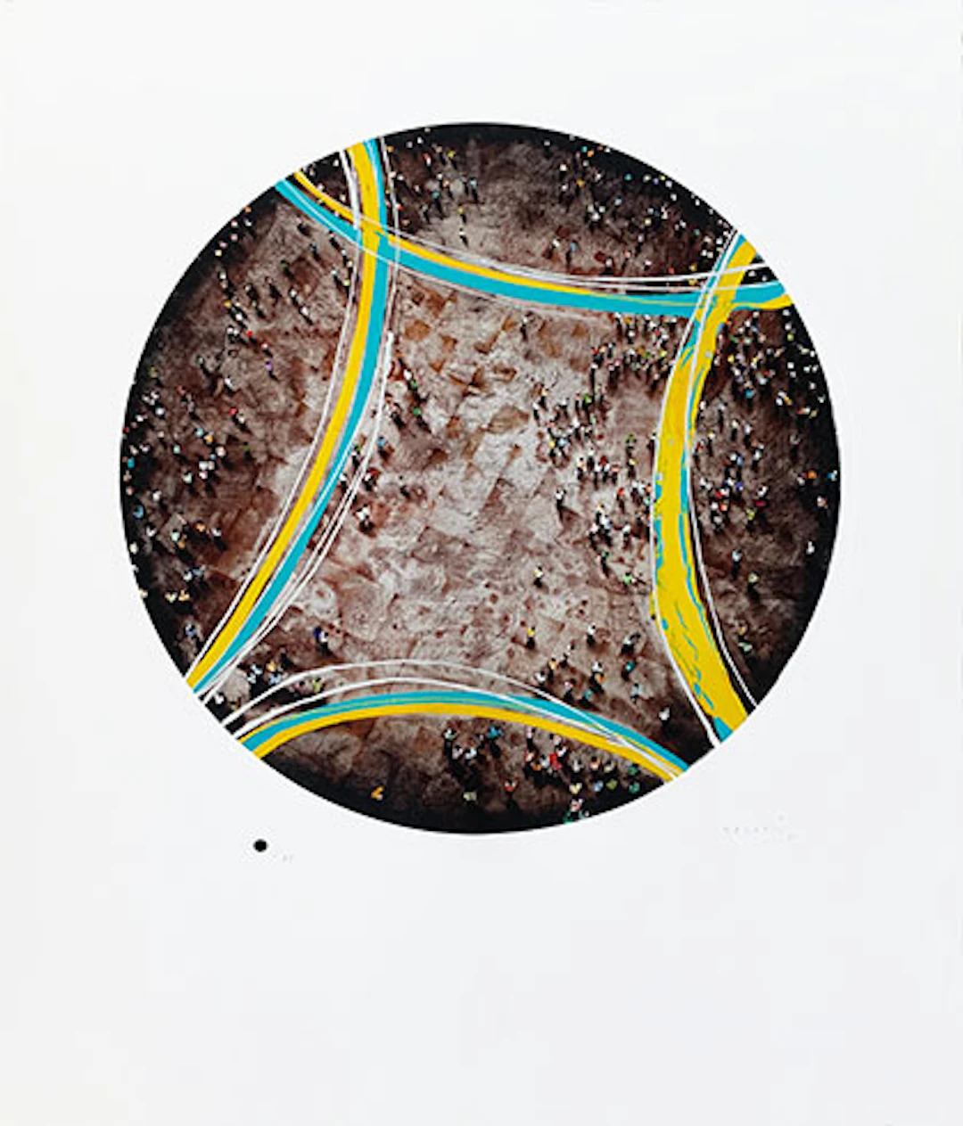 Juan Genovés - Giclée "Circular"