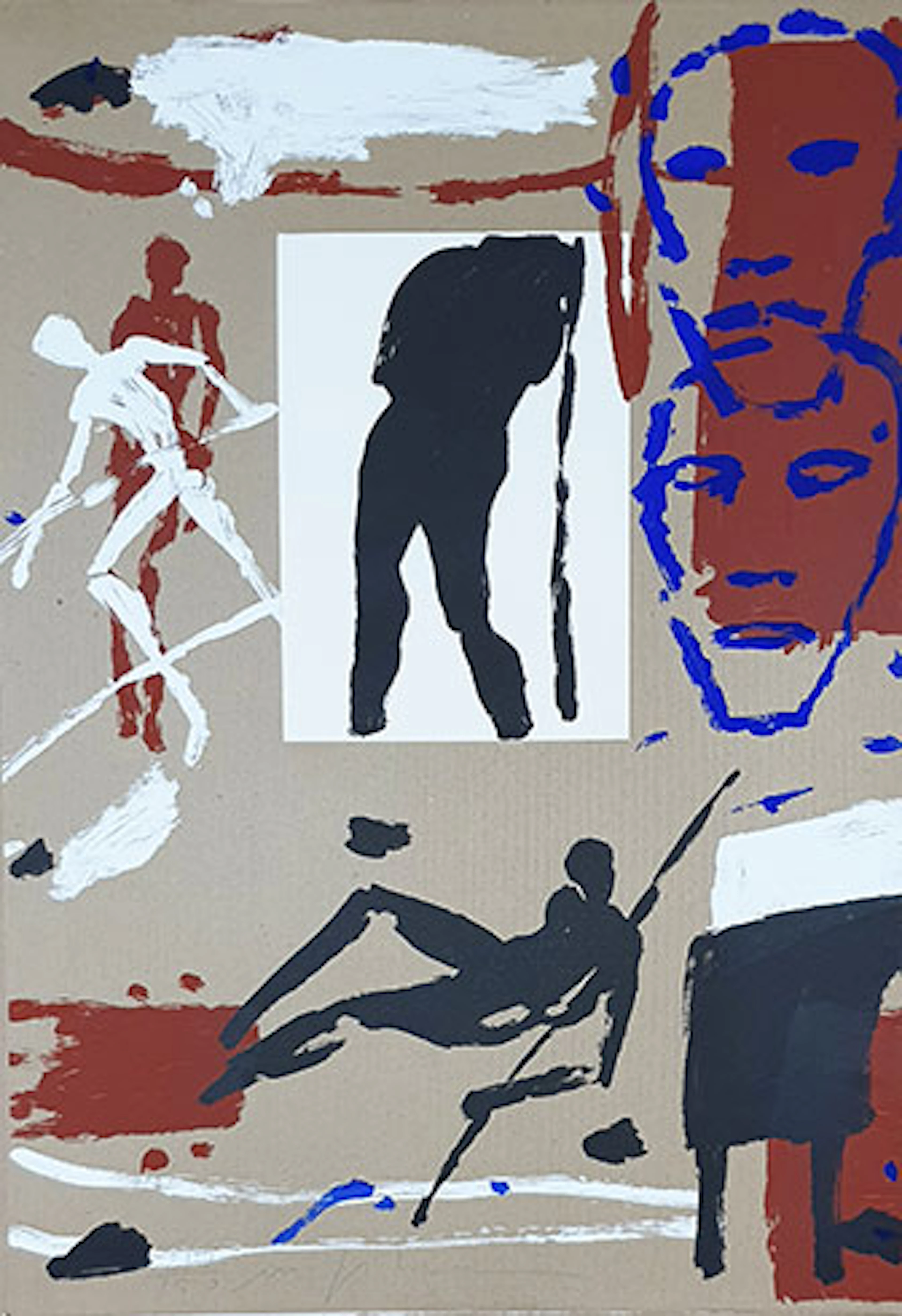 Mimmo Paladino - Serigrafía "Olympic Centennial"