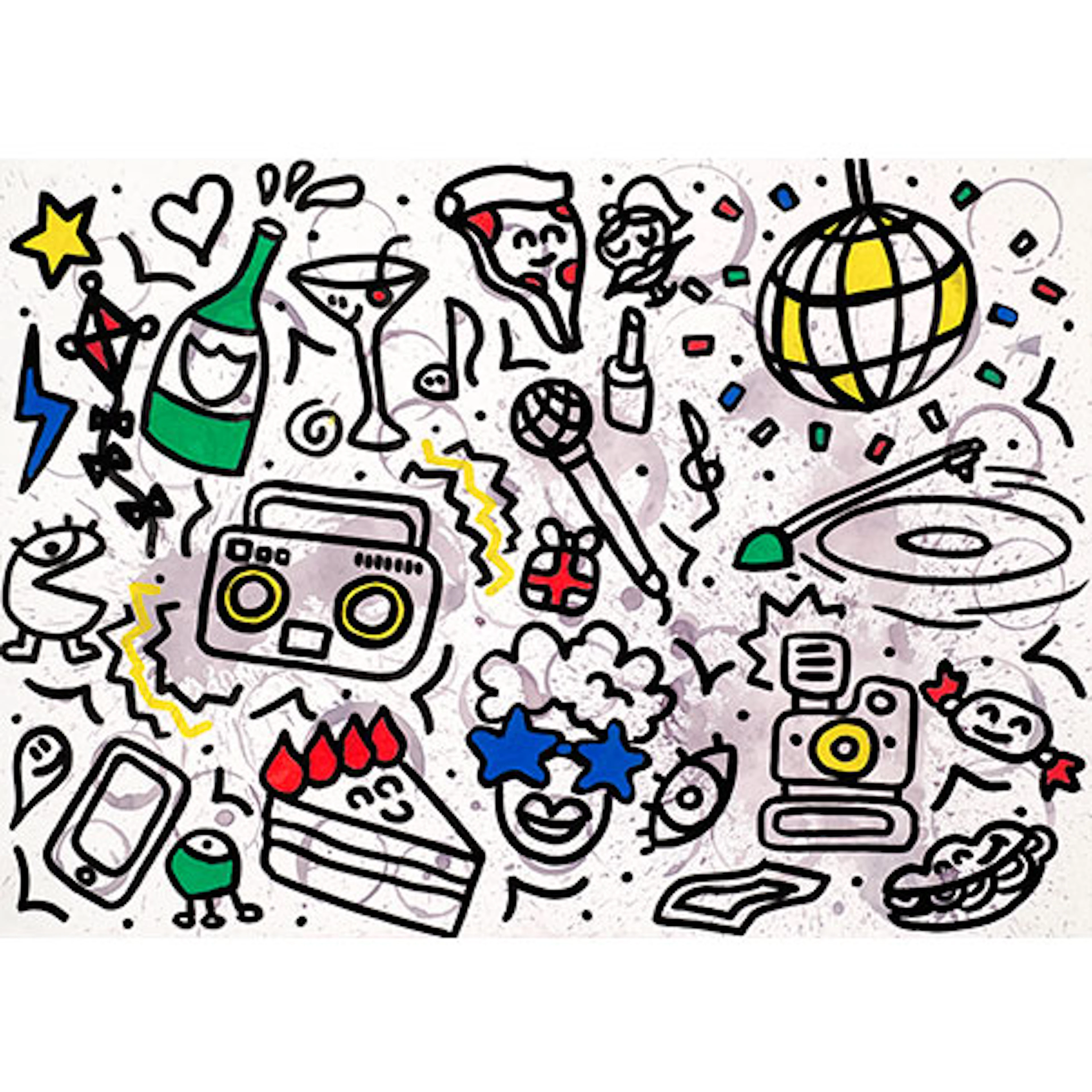 Gonhdo - Giclée "Party Cloth"