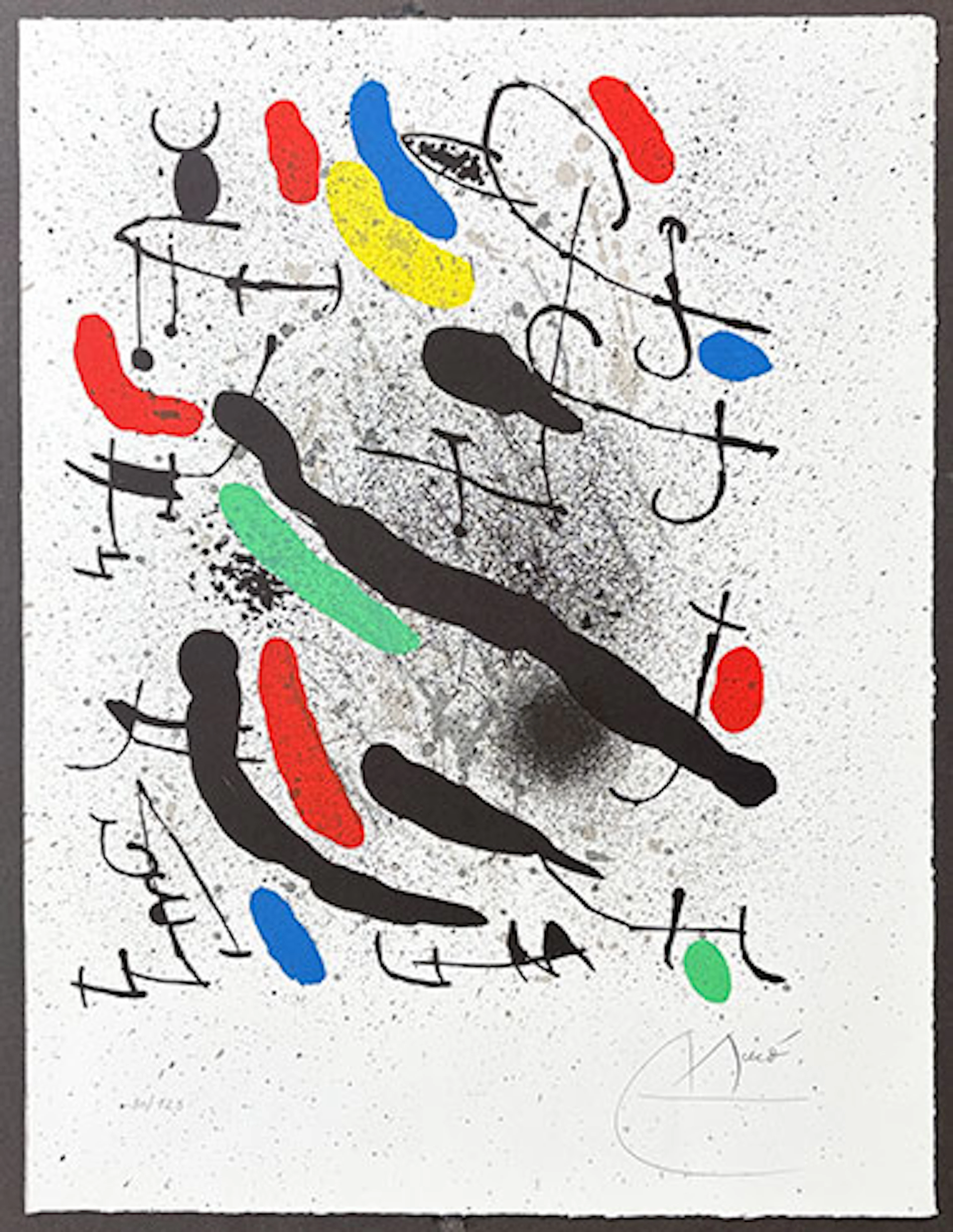 Joan Miró - Litografía "Liberté des Libertés" (D.749)