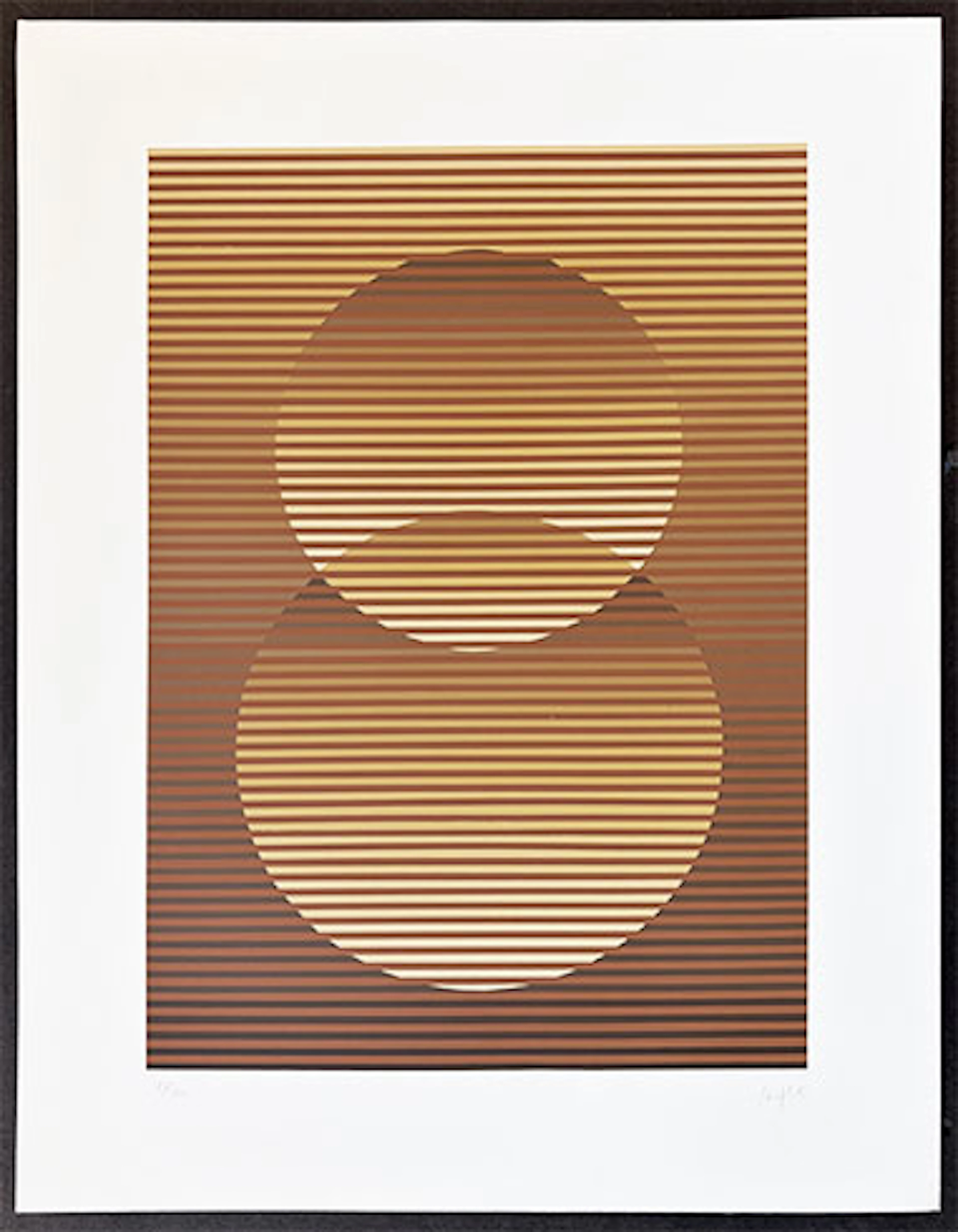 Eusebio Sempere - Serigrafía "Sin Título (Serie Formas)"
