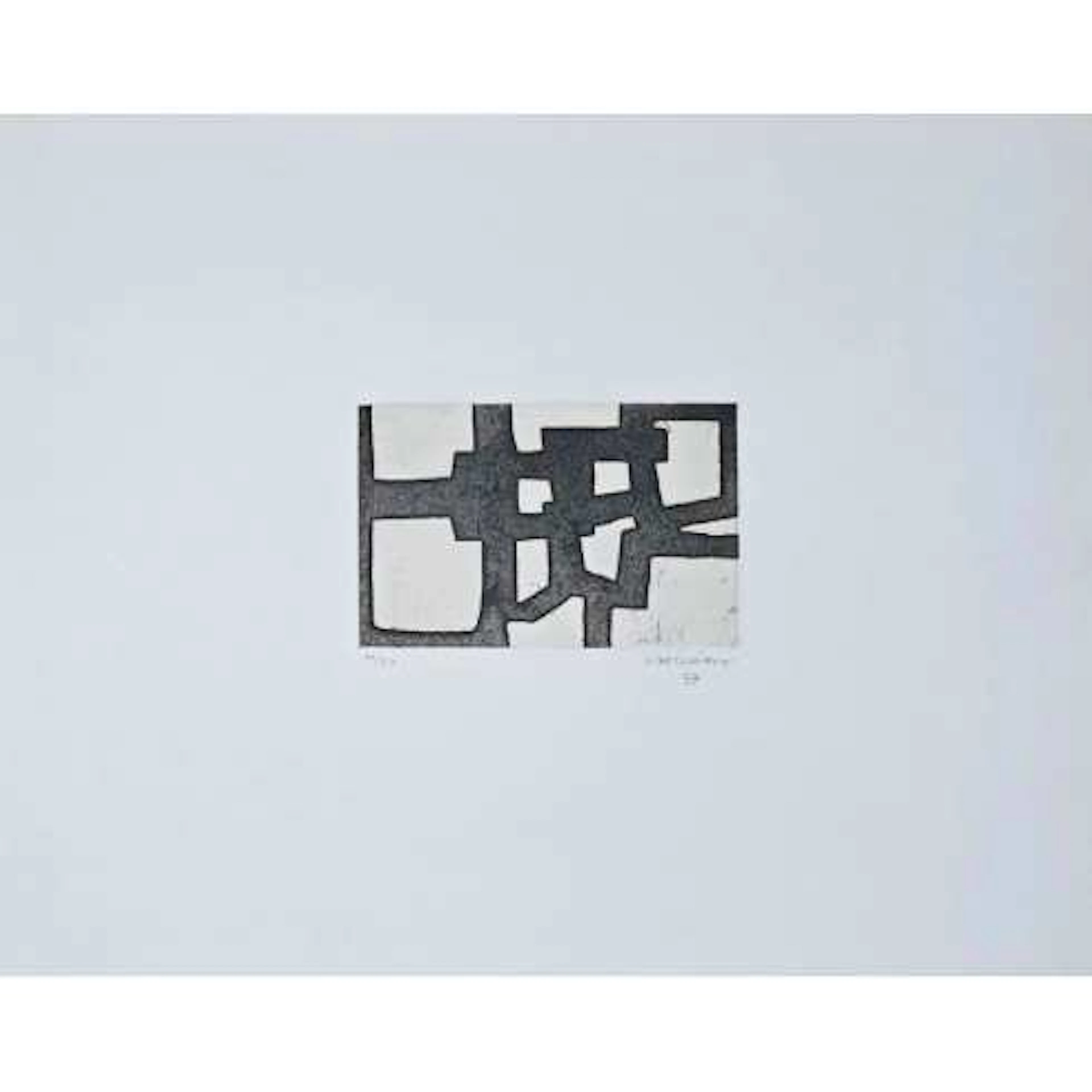 Eduardo Chillida - Grabado al Aguafuerte "Hatz III"