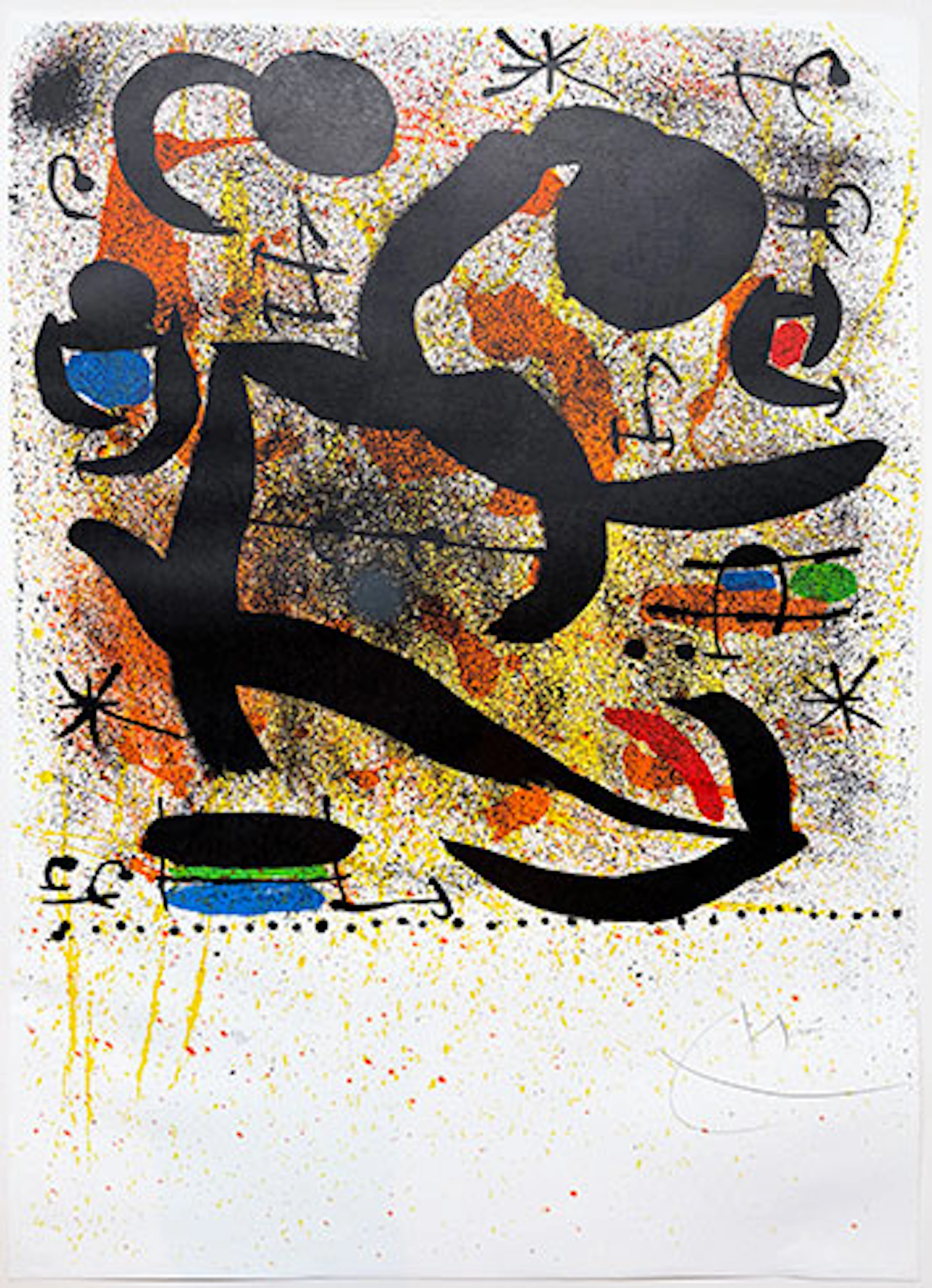 Joan Miró - Litografía "Variante I"