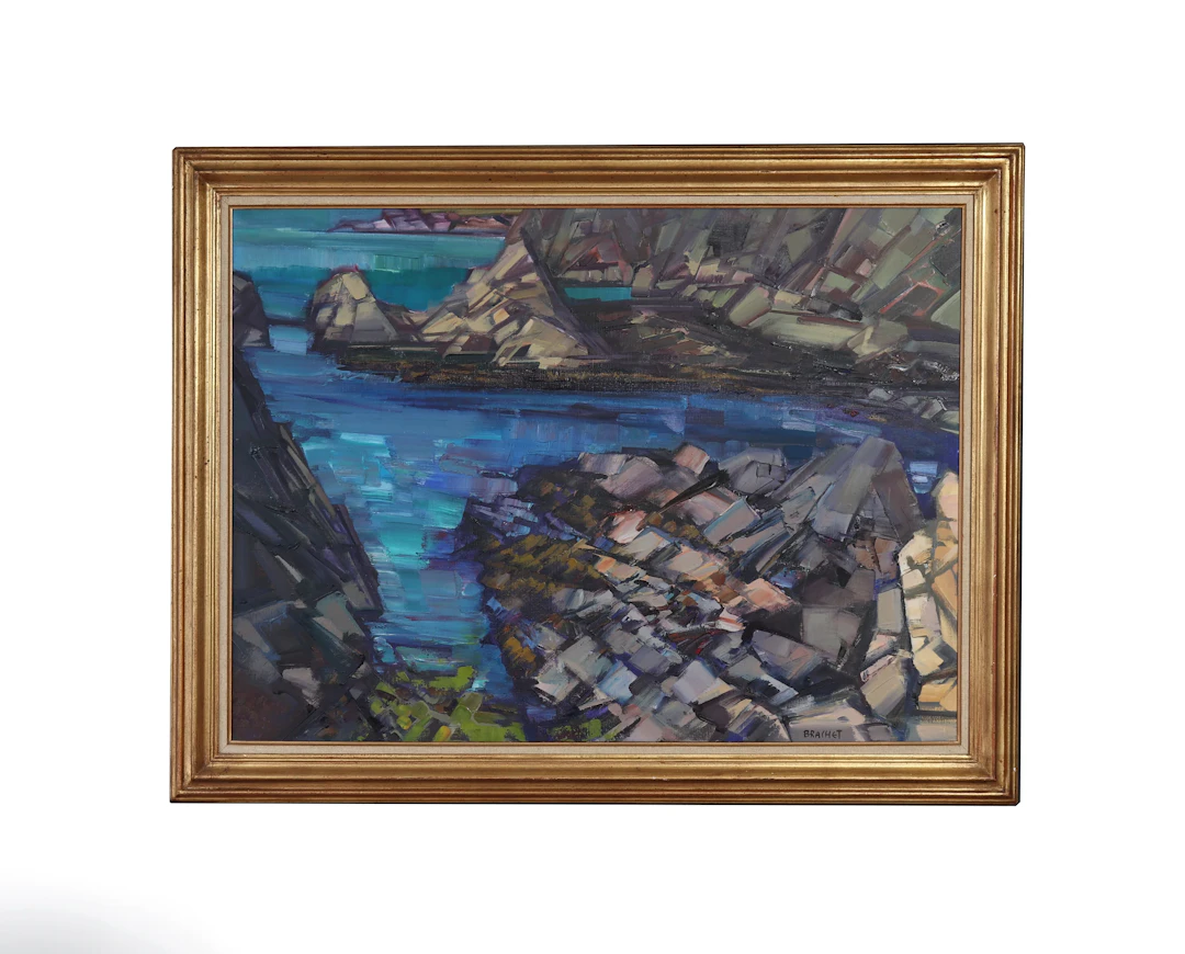 Oil Painting by Brachet ‘La Grande Côte’