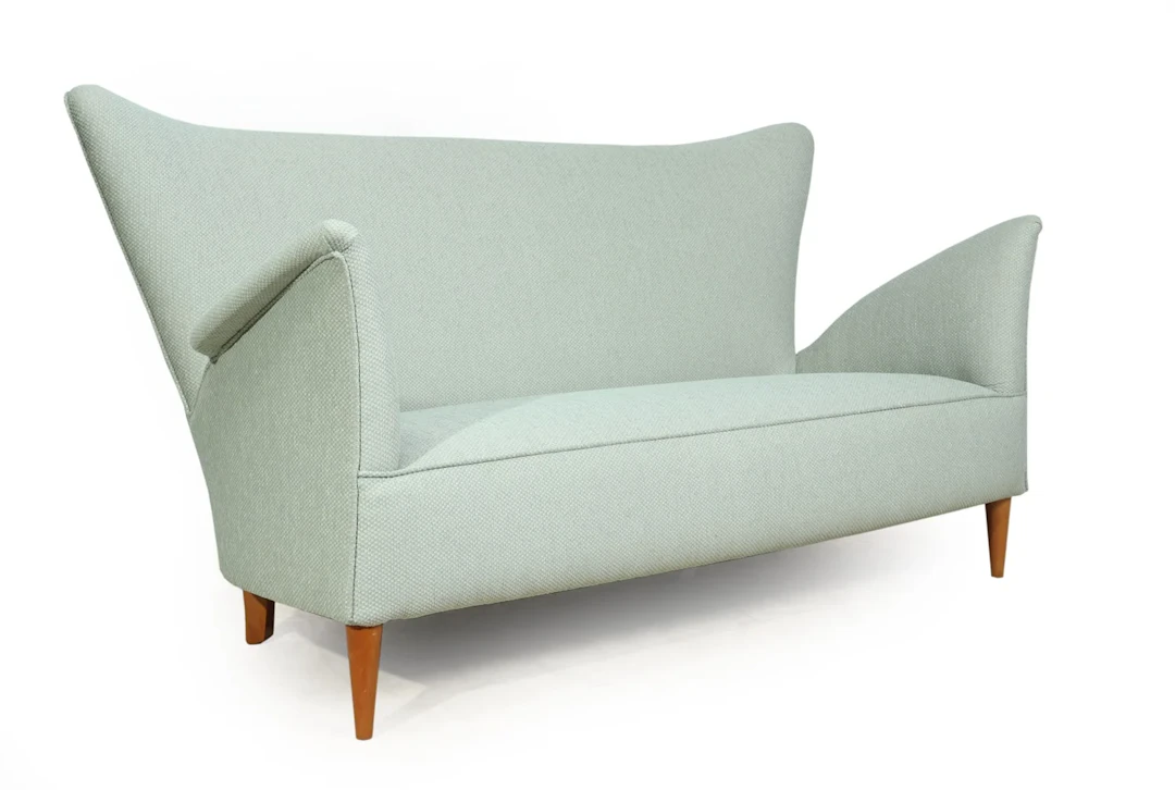 Italian Gio Ponti Sofa for Hotel Bristol, Murano c1950