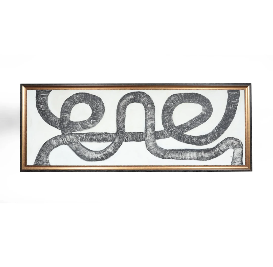 Tubes Original Multimedia on Canvas by Terry Thomas