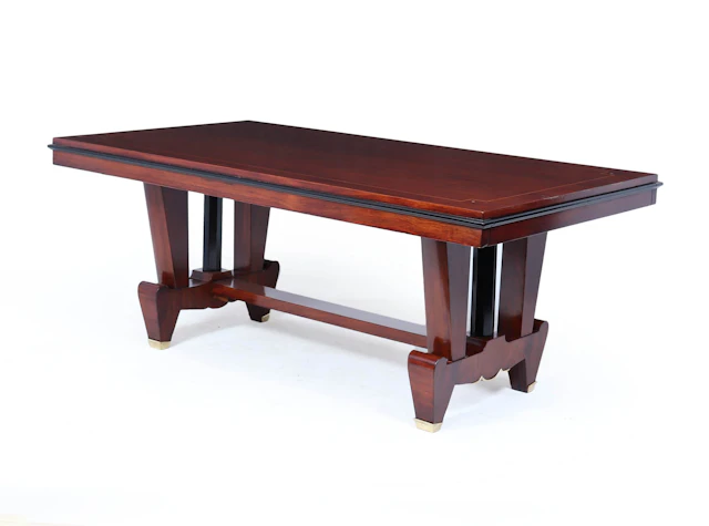 French Art Deco Dining Table by Jules Leleu, c.1940