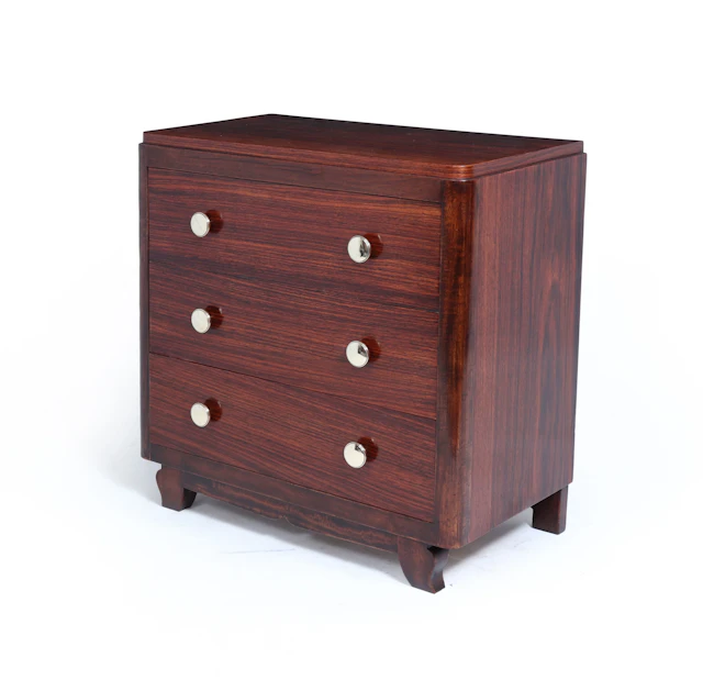 French Art Deco Chest of Drawers, Circa 1930