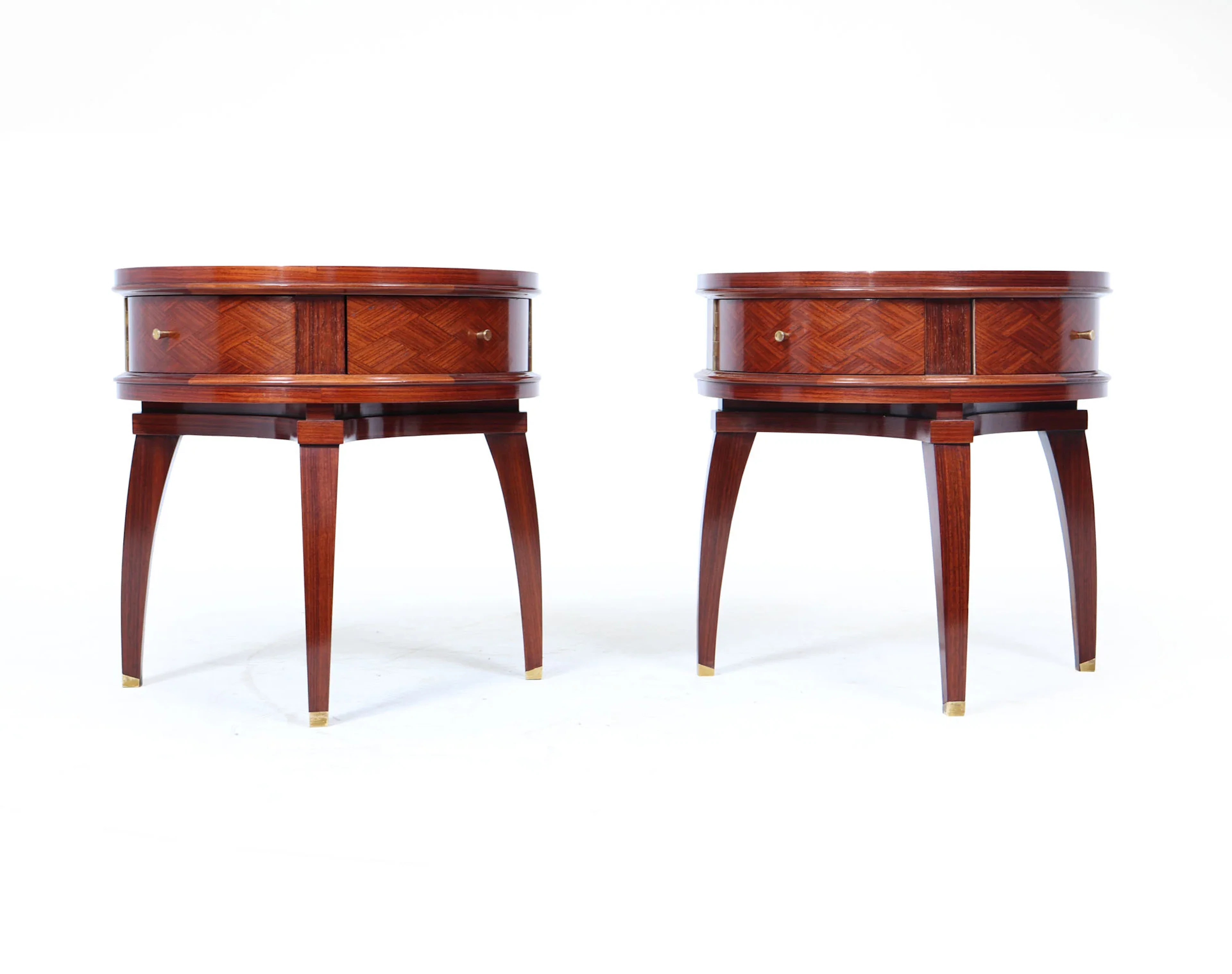 Pair of French Art Deco Side Tables, c.1930s