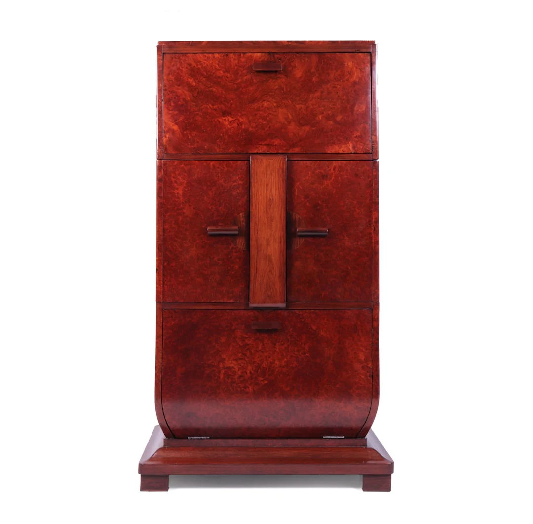 Italian Art Deco Cocktail Cabinet