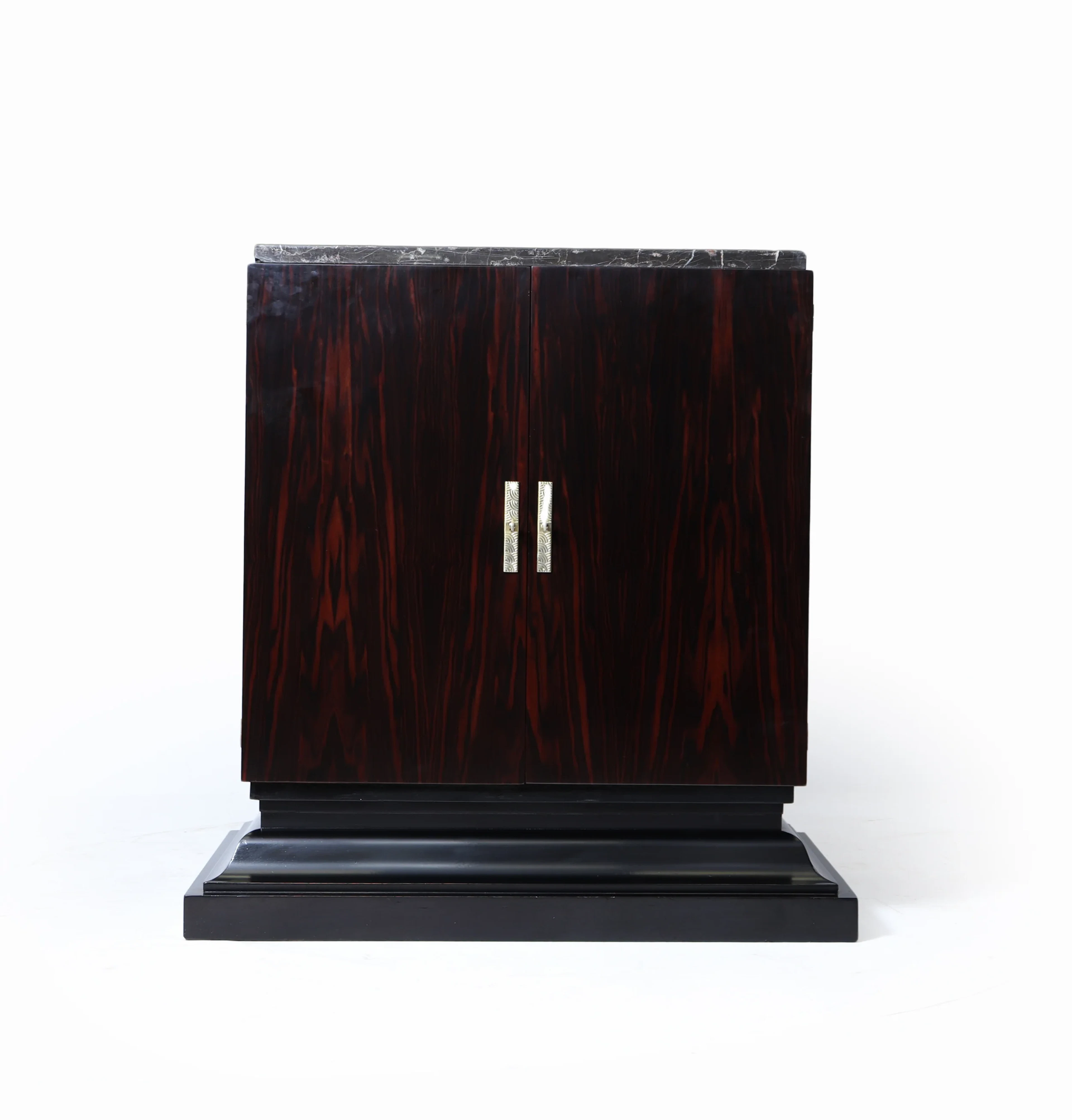 French Art Deco Macassar Ebony Cabinet