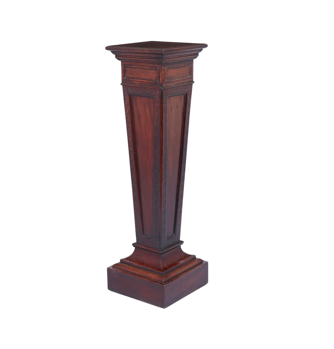 Georgian Style Mahogany Pedestal Stand | Early 20th Century