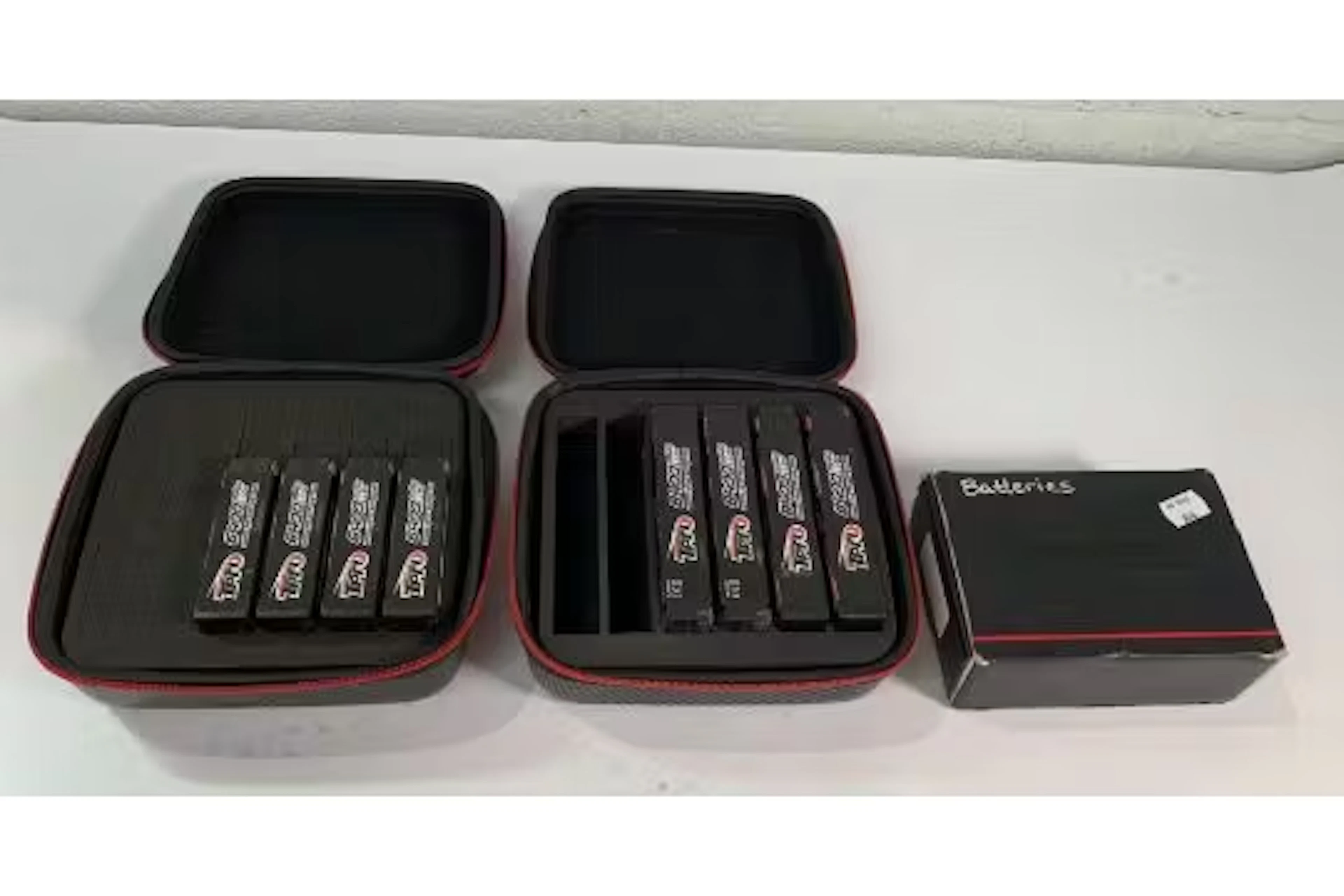Pre-owned RC batteries to include 4x TPRO 8400 MAH Li-Po, 4x TPRO