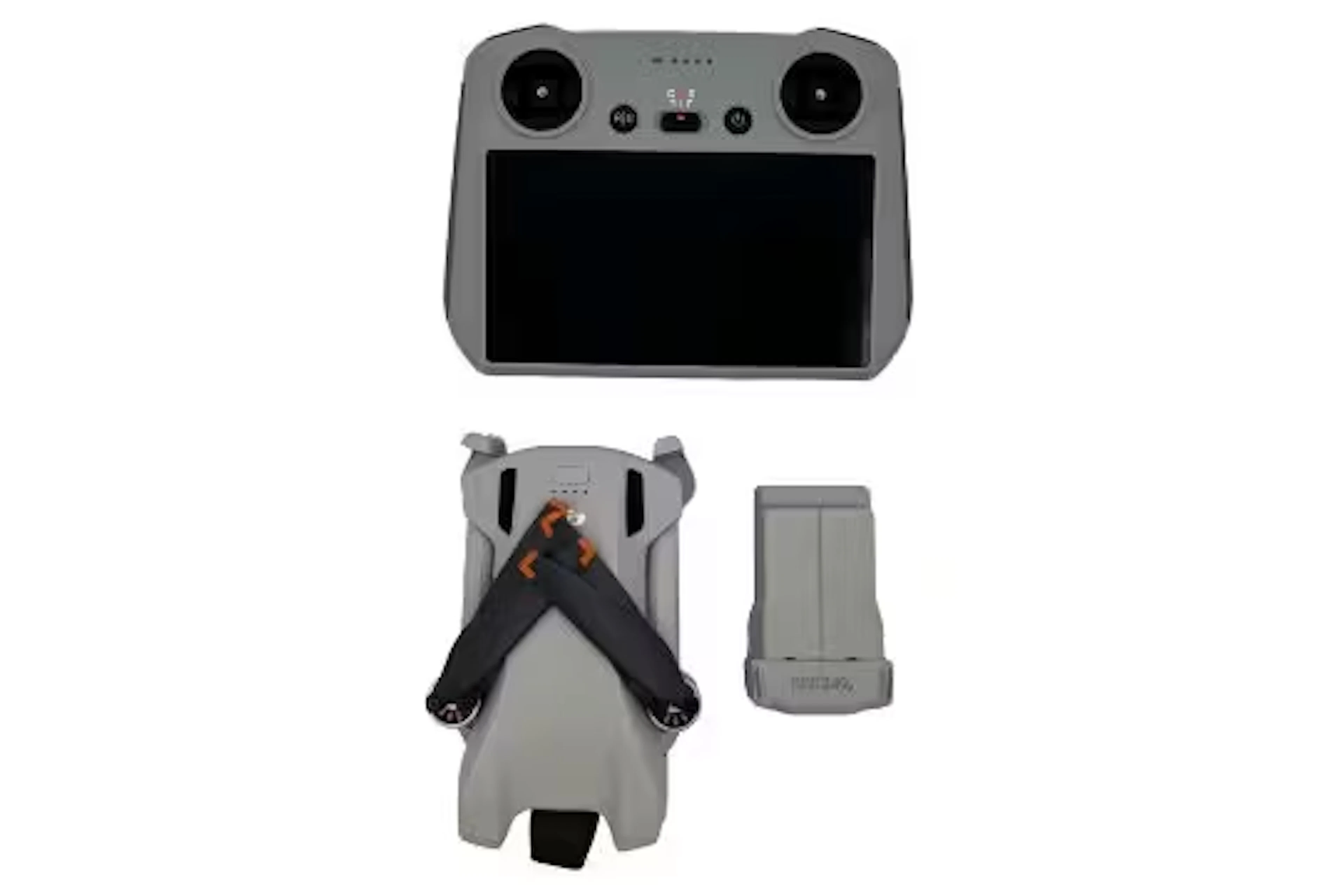 Pre-owned DJI Mini 3 Drone, Battery & RC Smart Controller (Untested