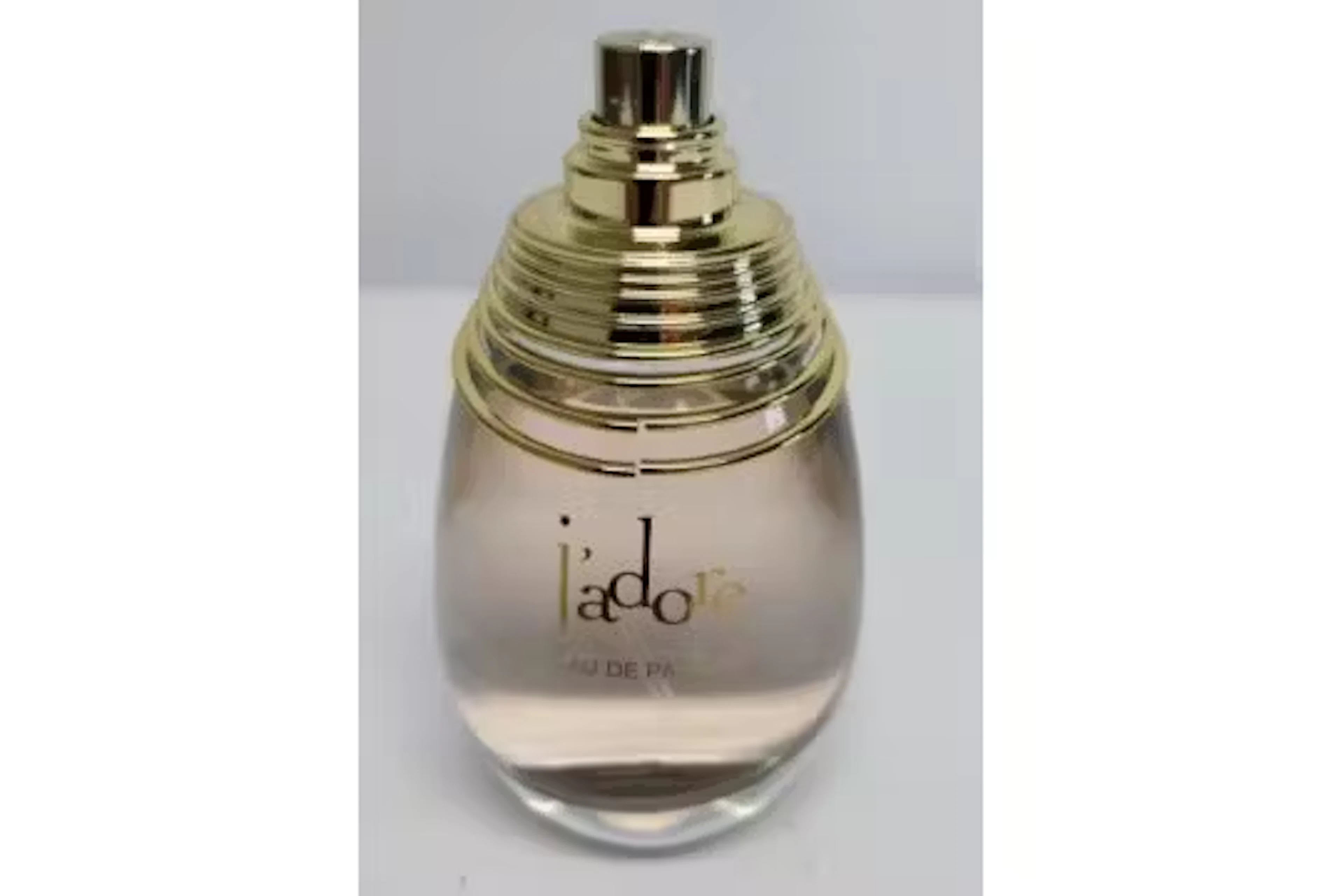 A Dior J'adore eau de parfum 100ml tester (missing lid, has had slight use)