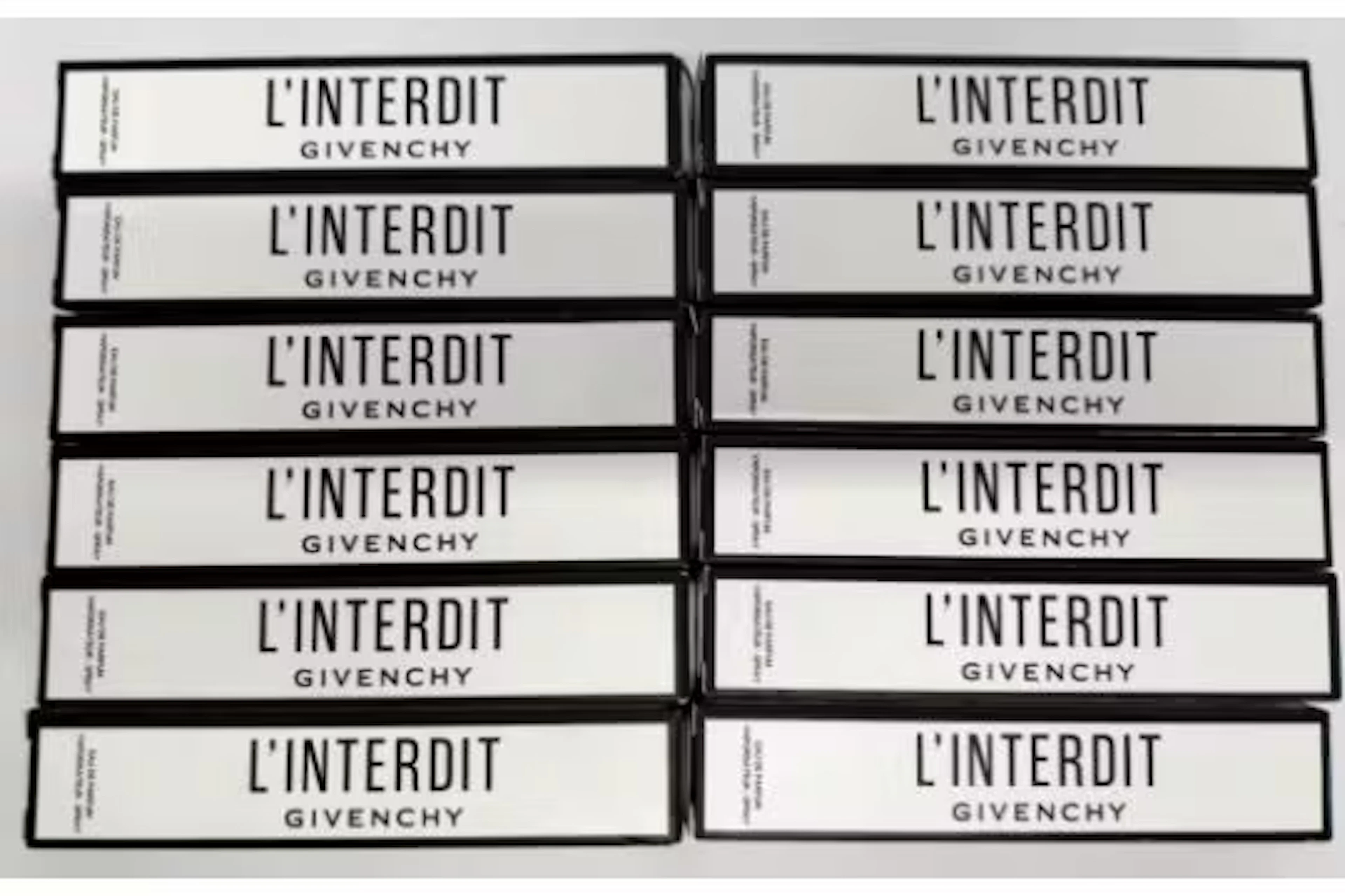 Twelve L'interdit Givenchy eau de parfum vaporisateur spray 12.5ml