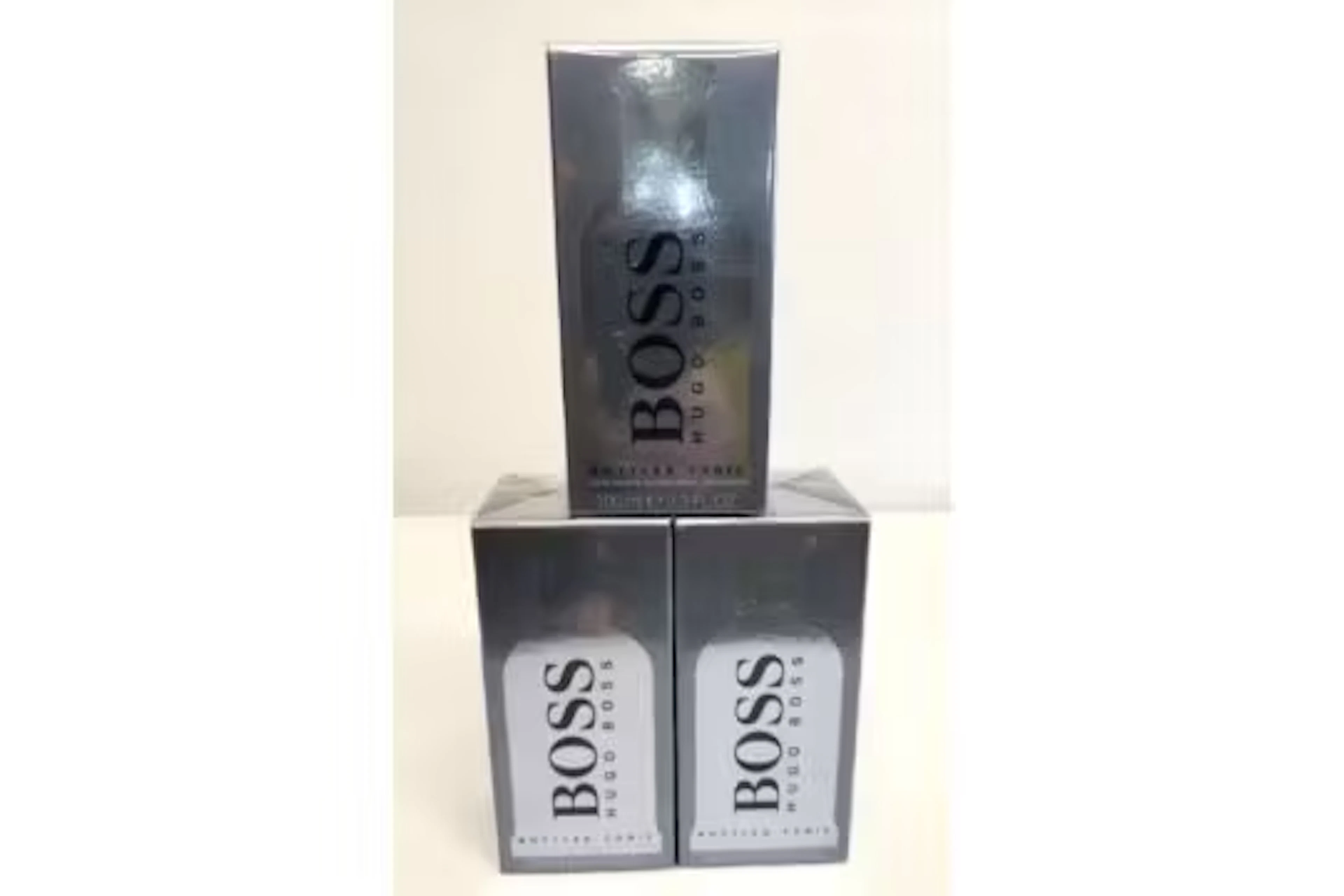 Three as new Hugo Boss - Bottled Tonics 100ml eau de toilette, sealed boxes.