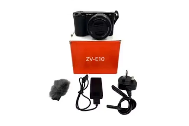 Pre-owned Sony ZV-E10 Mirrorless Camera & 16-50mm F3.5-5.6 PZ Lens
