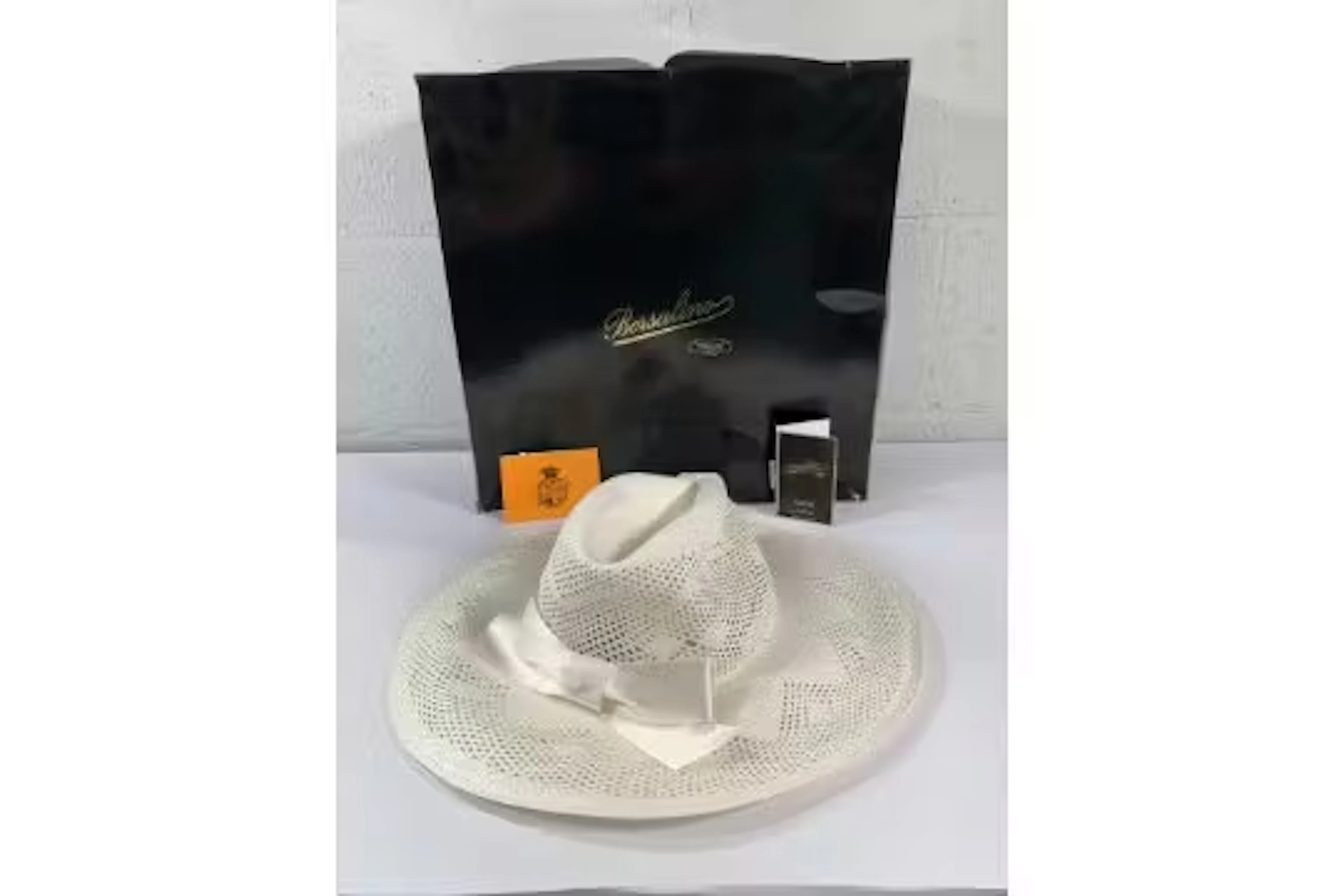 A Borsalino Sophie Panama hat size M.