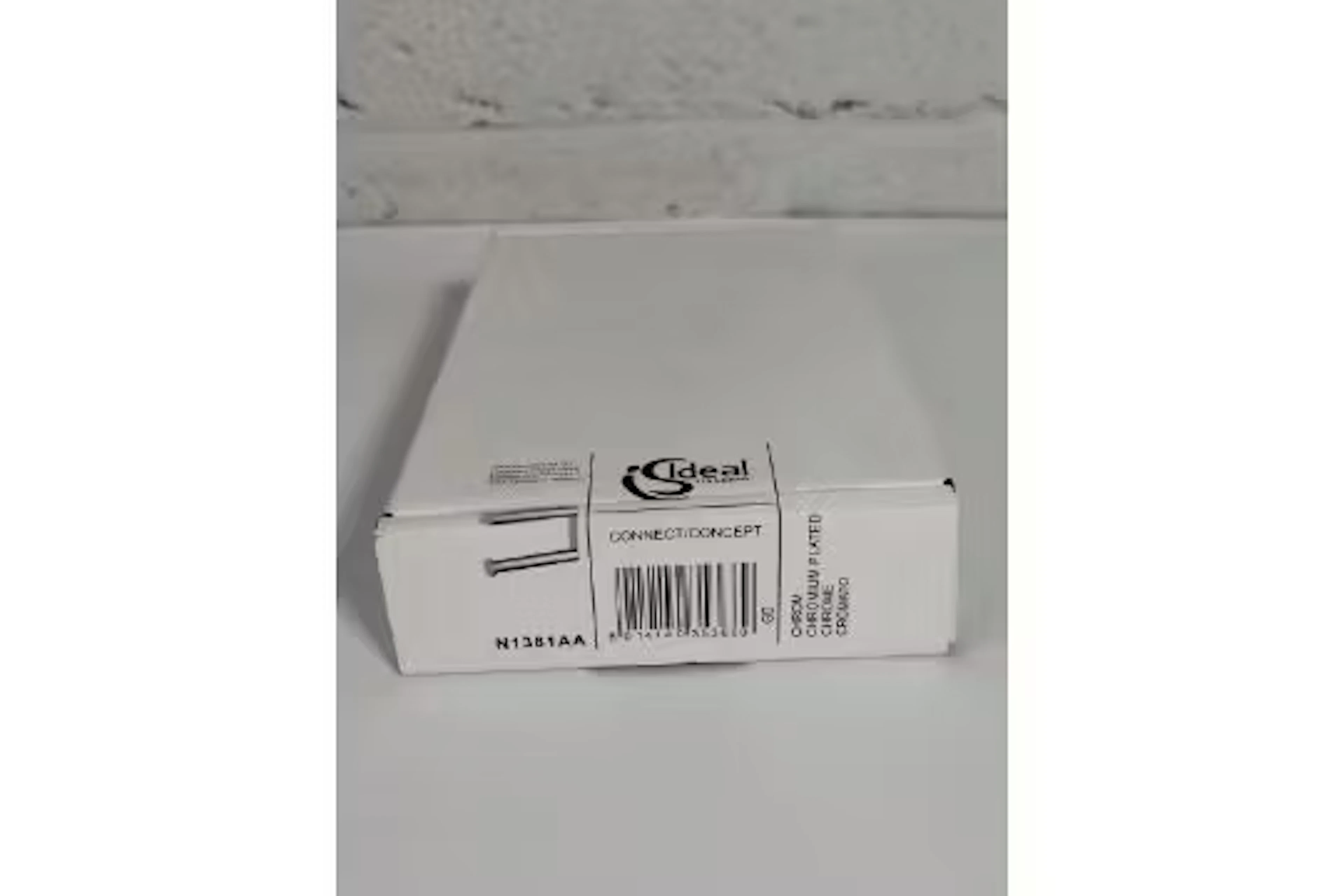 Twelve as new Ideal Standard concept chrome toilet roll holder (REF: N1381AA).