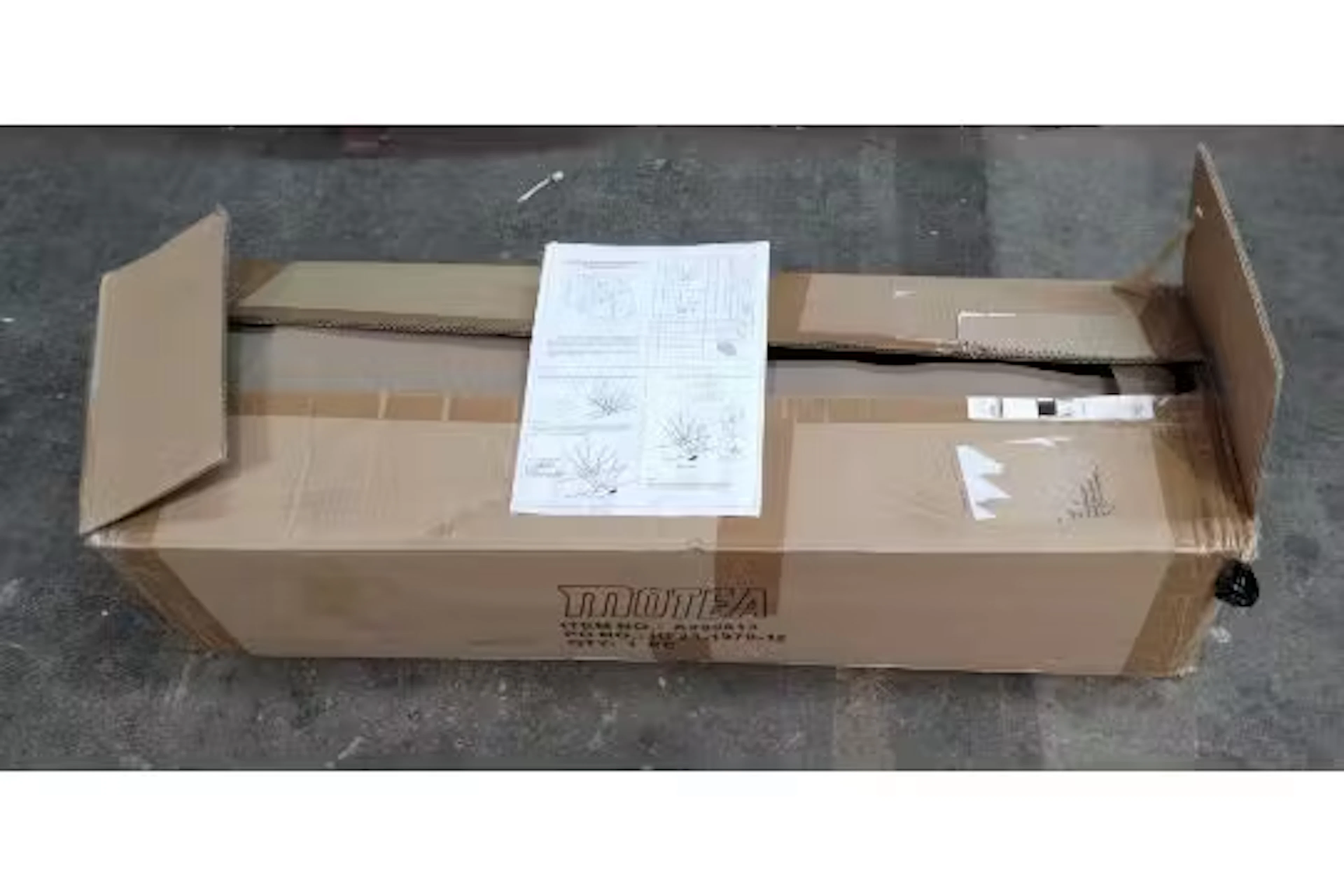 A Motea universal motoguard folding shelter cover for motorcycle