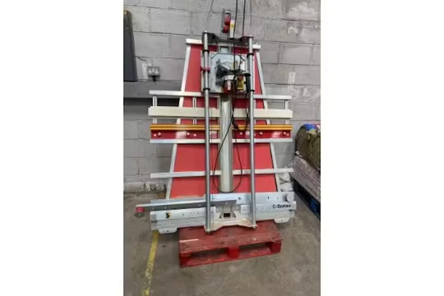 A pre-owned Safety Speed C-Series C4 vertical panel saw.