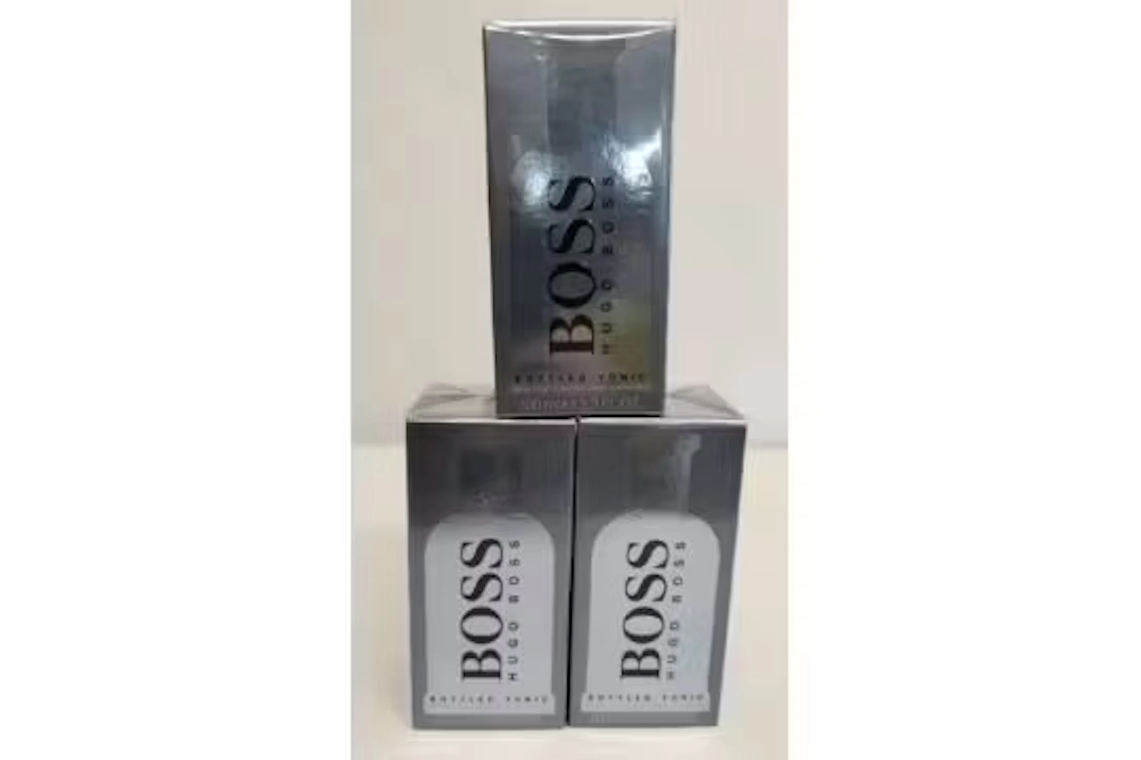 Three as new Hugo Boss - Bottled Tonics 100ml eau de toilette, sealed boxes.
