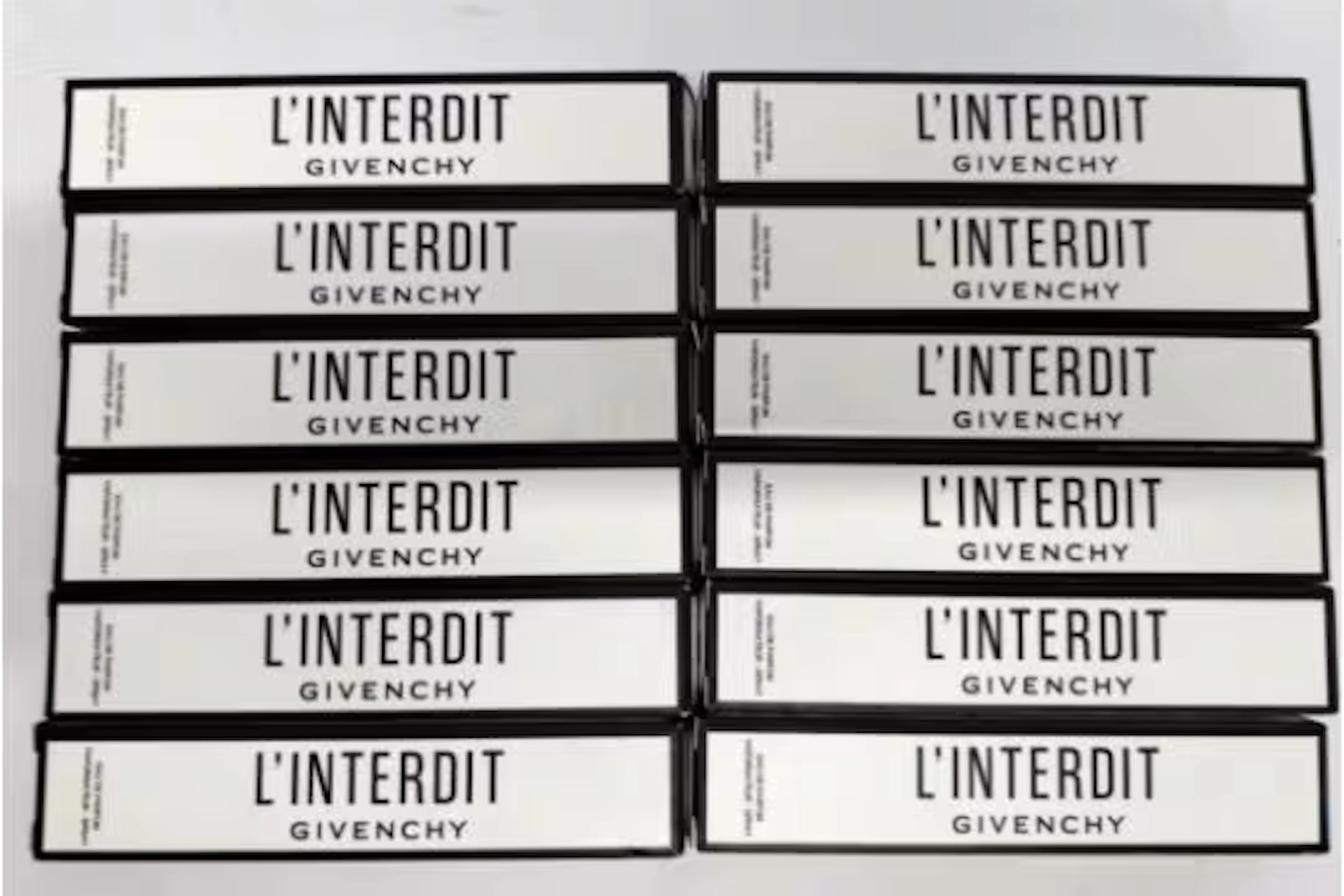 Twelve L'interdit Givenchy eau de parfum vaporisateur spray 12.5ml